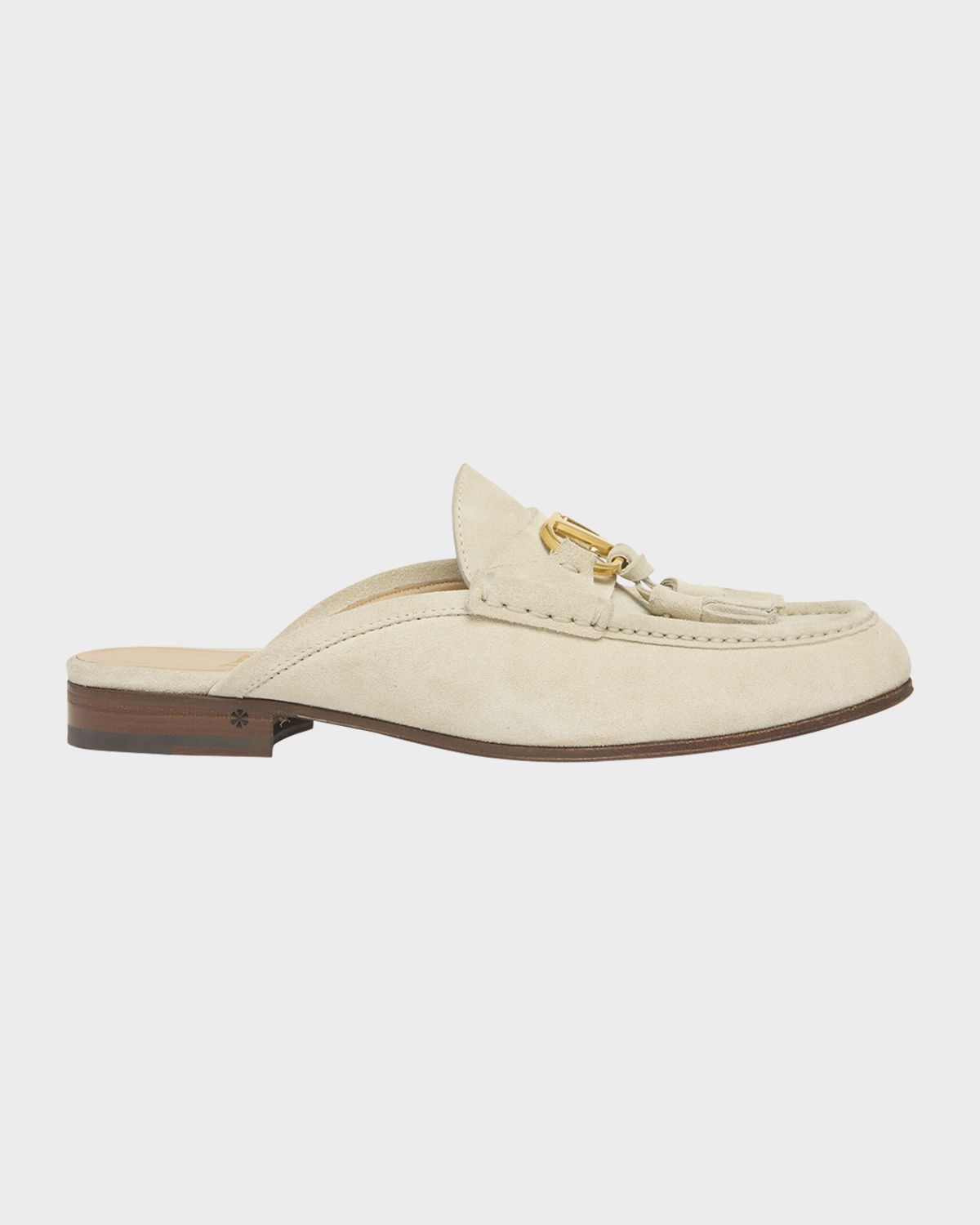 Valentino Garavani VLogo Signature Suede Loafer Mules | Thumbnail 5
