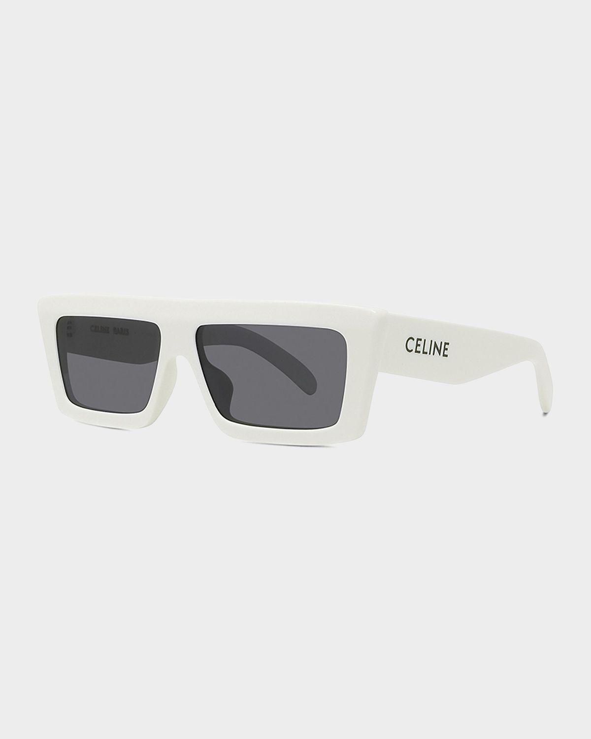 Celine 57MM Flat-Top Rectangular Sunglasses