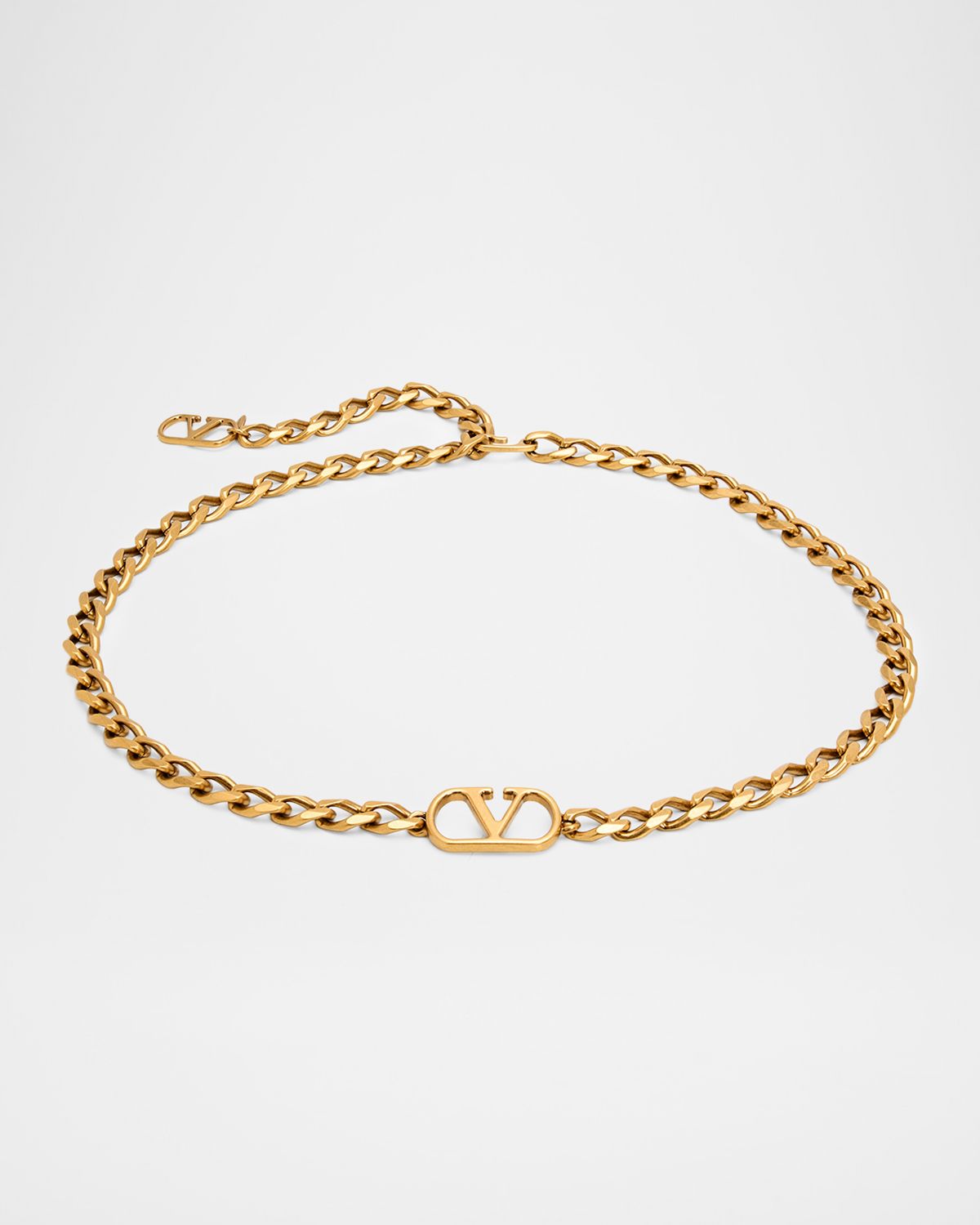 Valentino Garavani VLogo Signature Metal Chain Belt