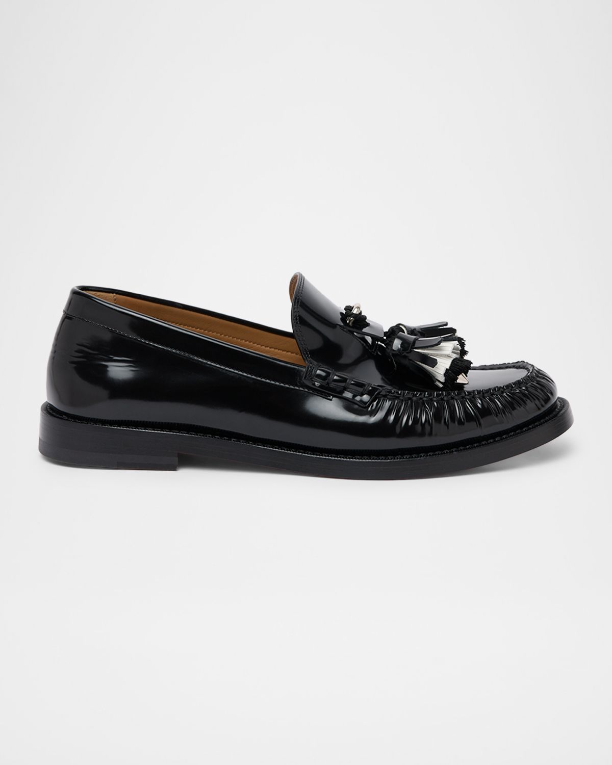 Christian Louboutin Men 's Orlando Leather Tassel Penny Loafers | Thumbnail 5 Christian Louboutin Men 's Orlando Leather Tassel Penny Loafers | Thumbnail 5