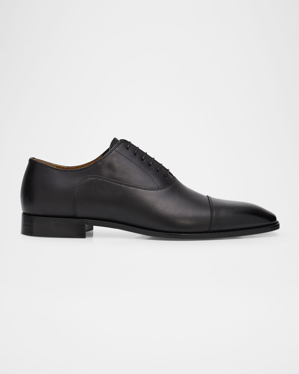 Christian Louboutin Men 's Greggory Leather Cap-Toe Oxford Shoes