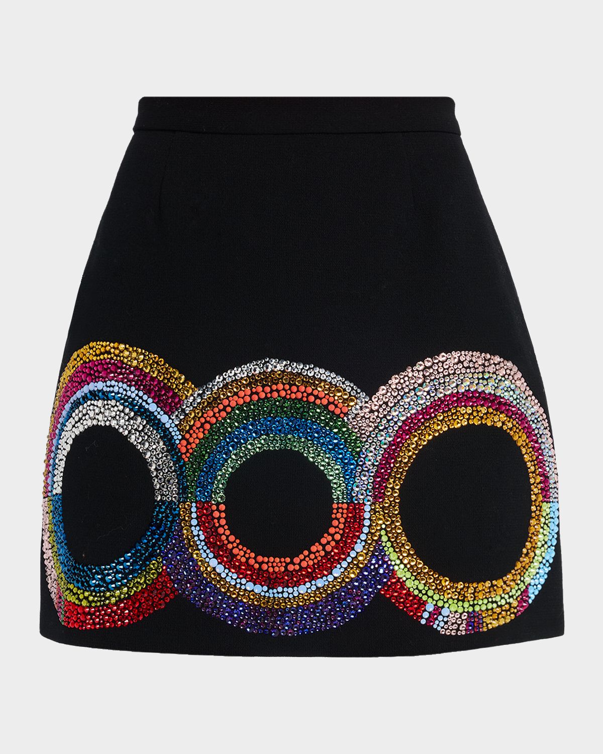 Libertine Sonia Crystal Cashmere Mini Skirt