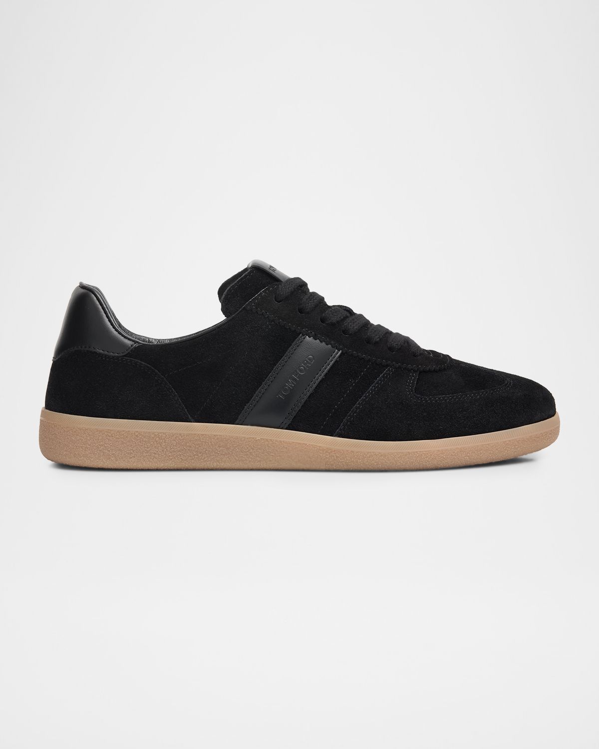 TOM FORD Men 's Suede T Low-Top Sneakers | Thumbnail 5 TOM FORD Men 's Suede T Low-Top Sneakers | Thumbnail 5