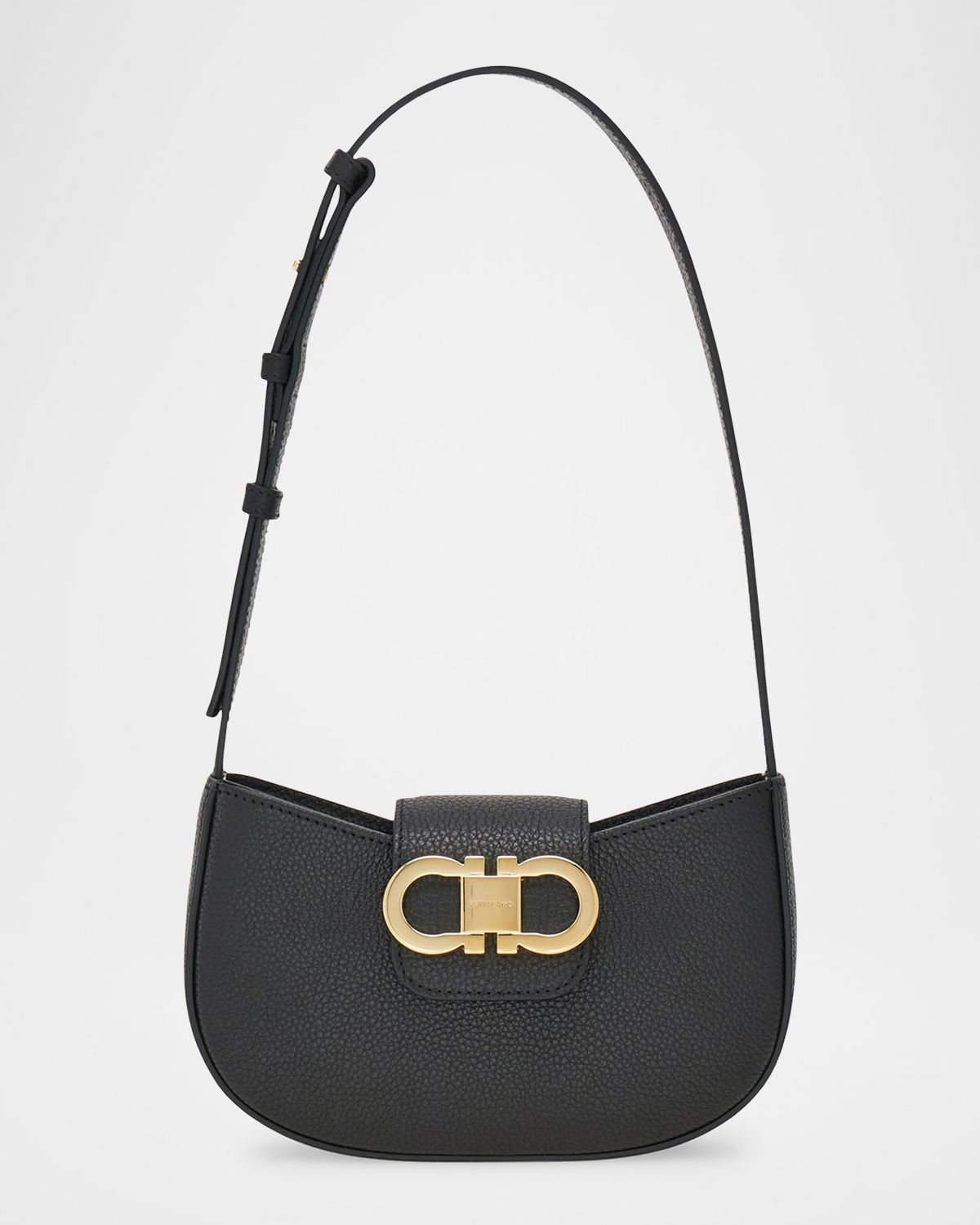 Ferragamo Gabry Leather Shoulder Bag
