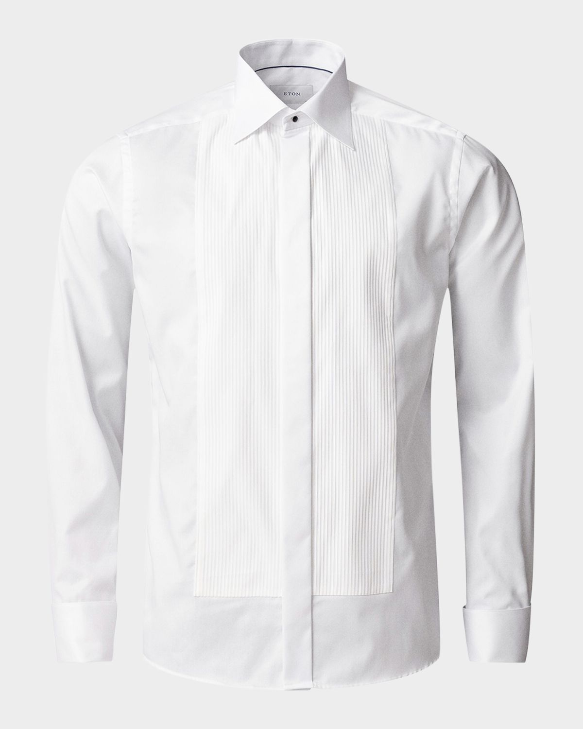 Eton Men 's Slim-Fit Plisse Bib-Front Dress Shirt