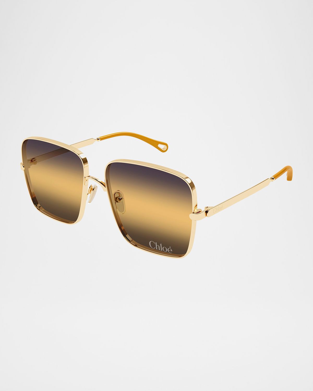 Chloe Aly 53mm Metal Square Sunglasses | Thumbnail 3 Chloe Aly 53mm Metal Square Sunglasses | Thumbnail 3