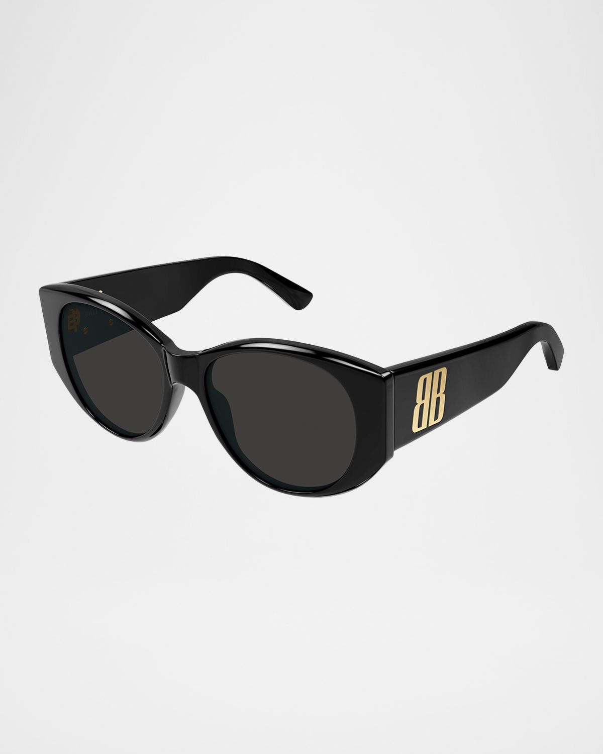 Balenciaga Nano 50mm Acetate Round Sunglasses