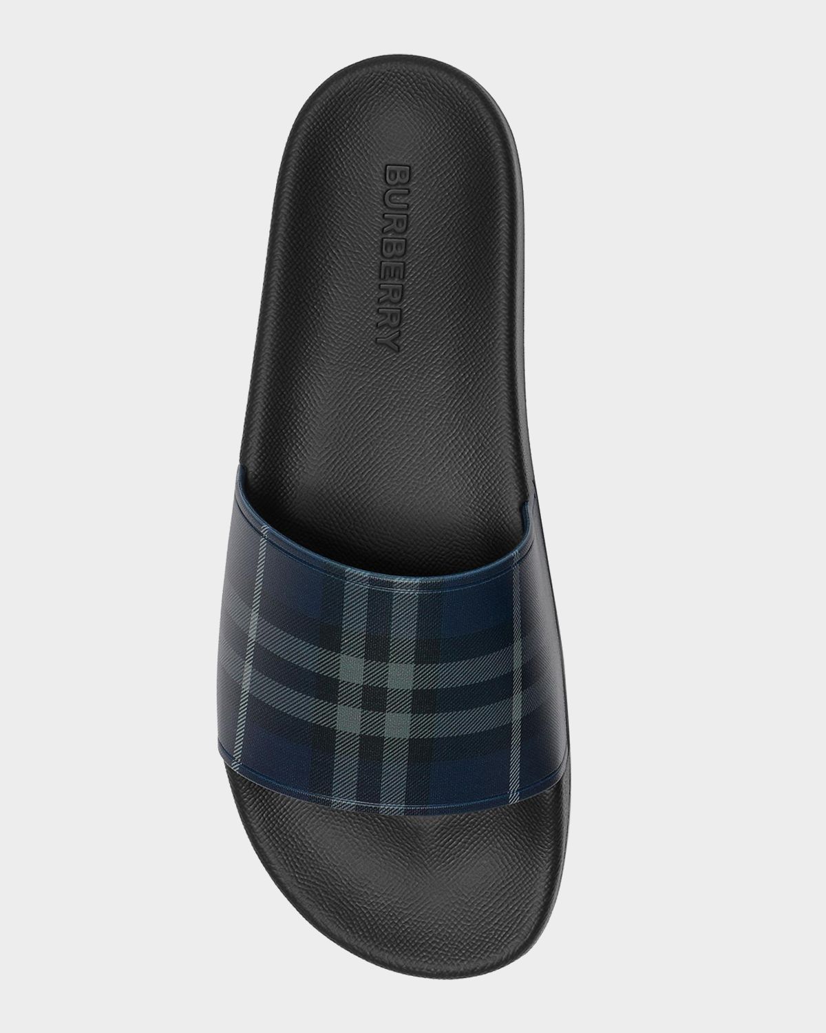 Burberry Furley Check Slide Sandals