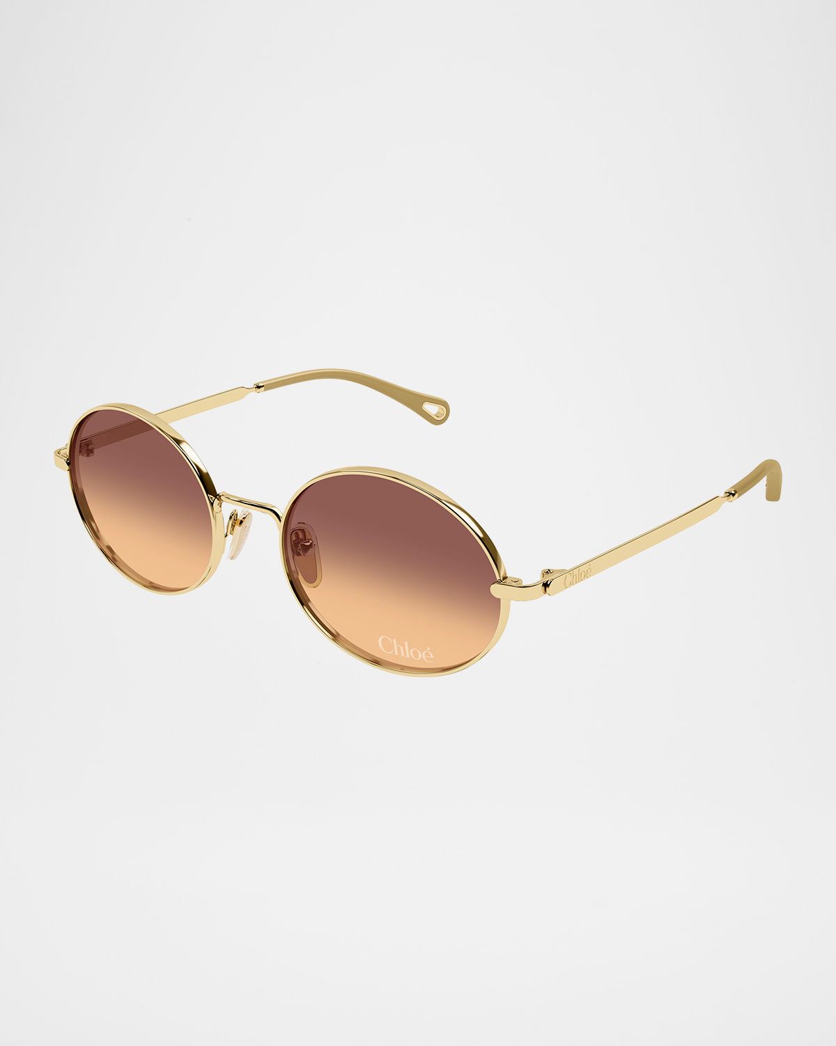 Chloe Aly 55mm Metal Round Sunglasses | Thumbnail 3