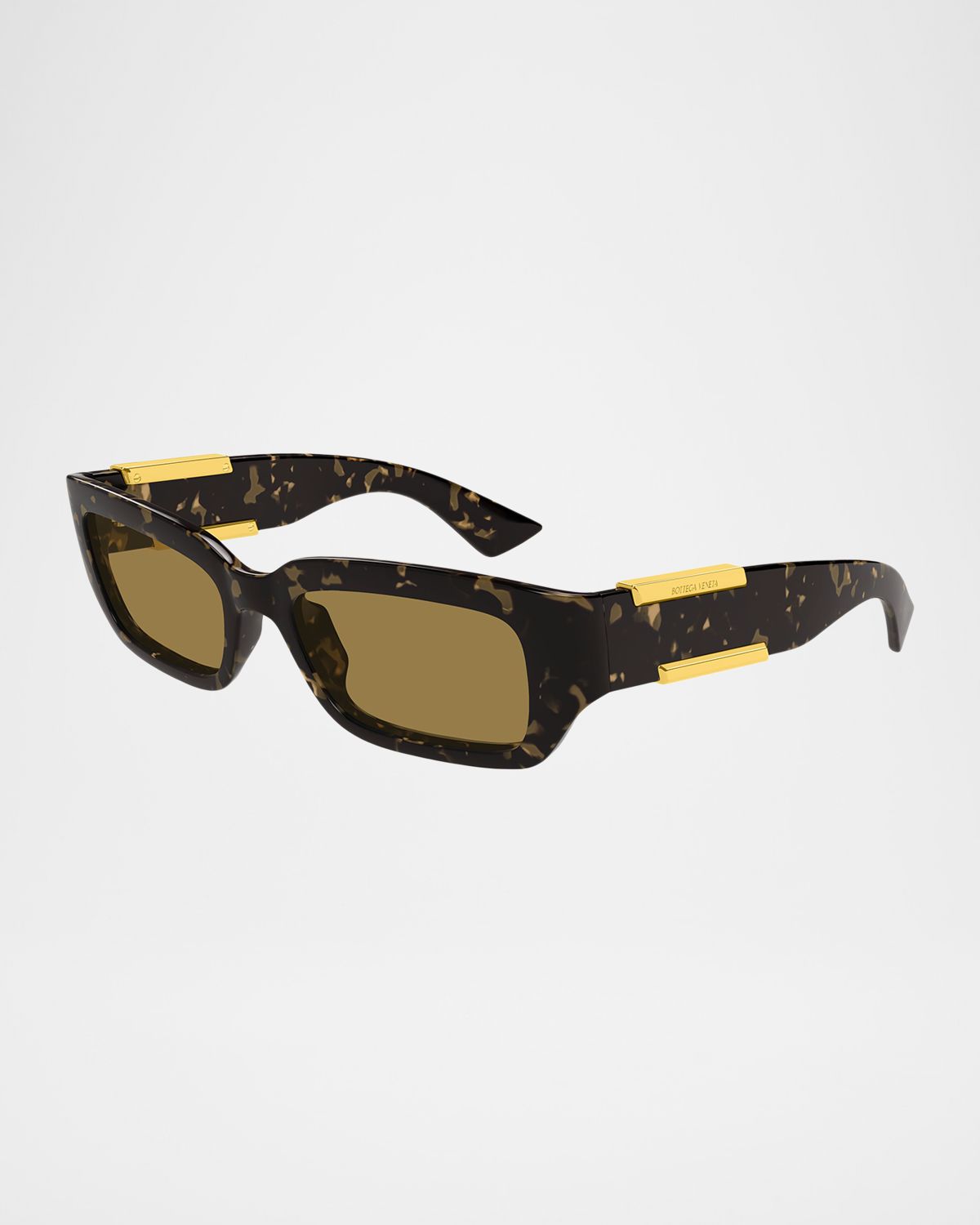 Bottega Veneta Dash Havana 55mm Rectangular Acetate Sunglasses | Thumbnail 3 Bottega Veneta Dash Havana 55mm Rectangular Acetate Sunglasses | Thumbnail 3