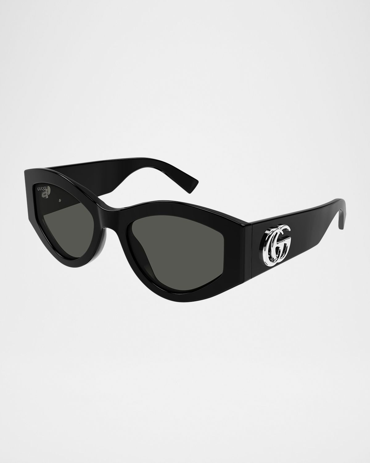 Gucci GG Extruded 53mm Acetate Geometric Sunglasses