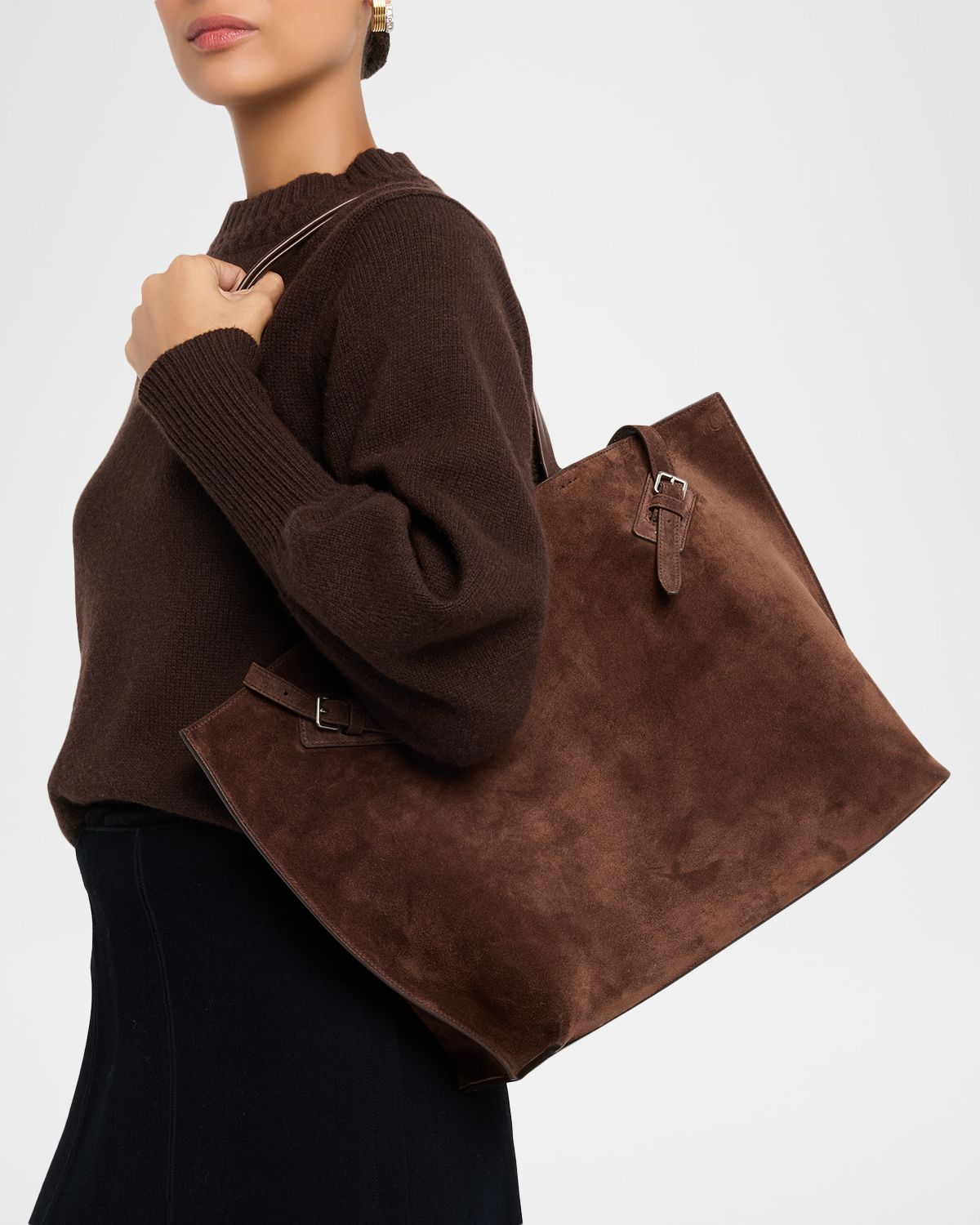 Proenza Schouler Days Calf Suede Tote Bag