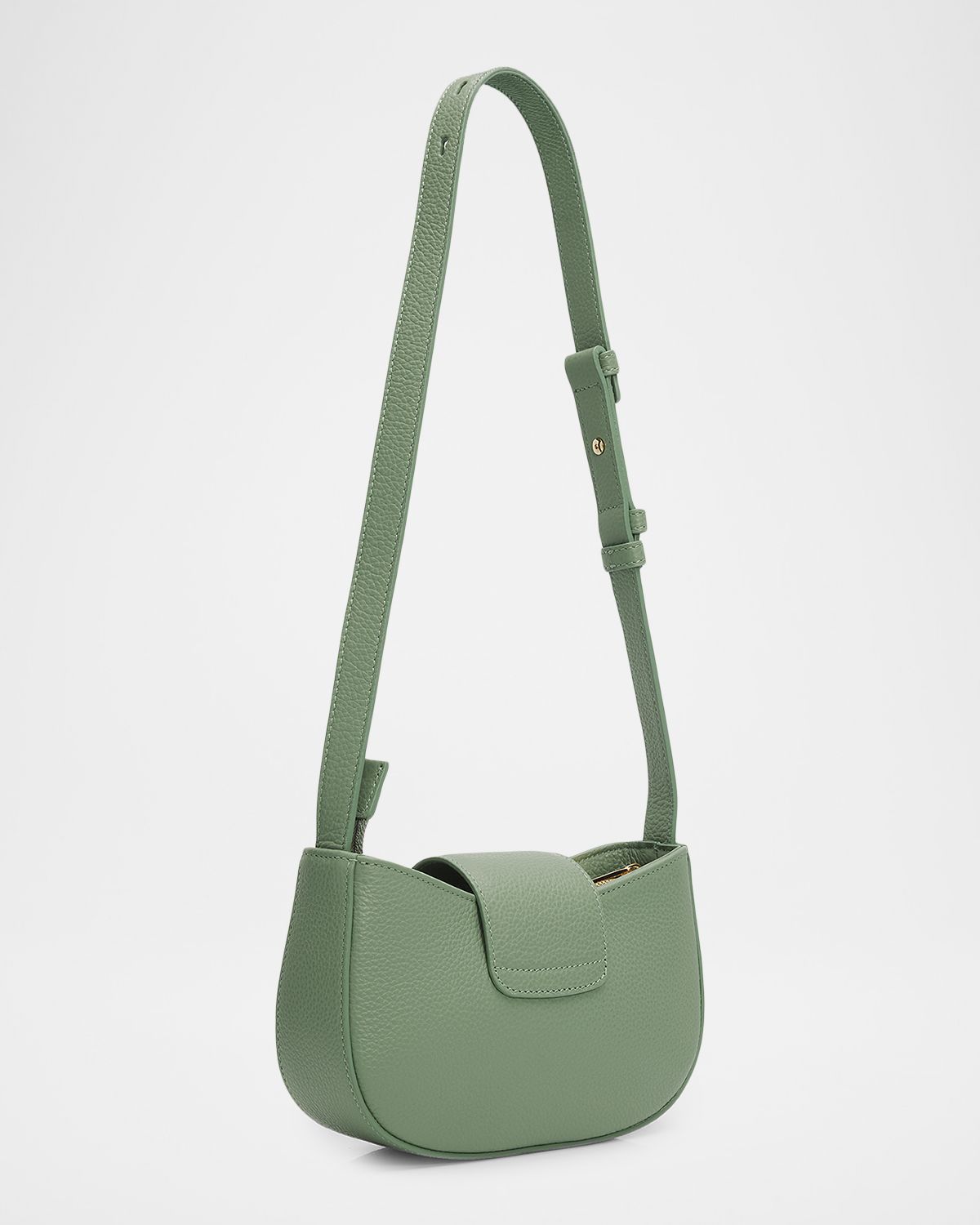 Ferragamo Gabry Gancini Leather Shoulder Bag