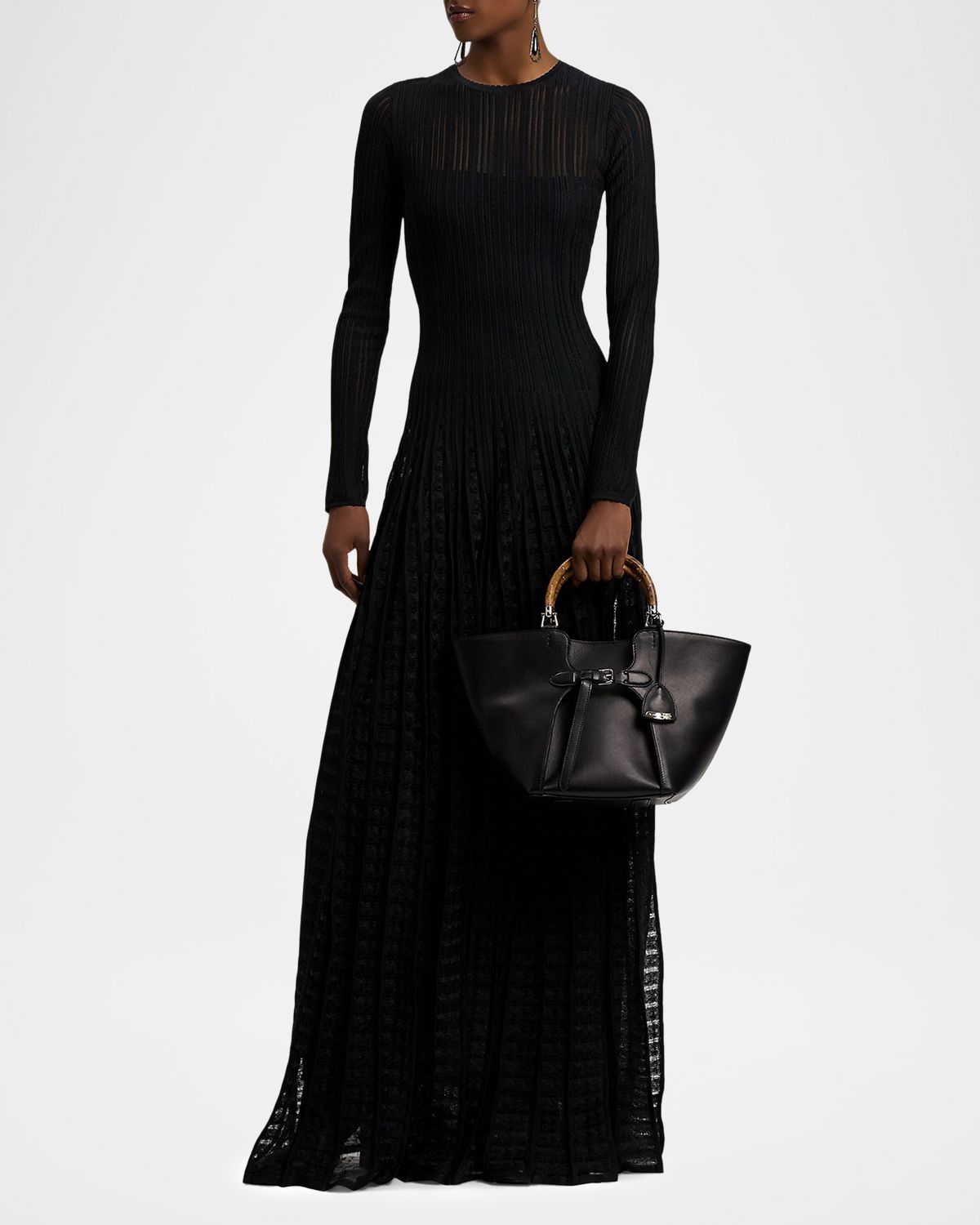 Ralph Lauren Collection The Ralph Calfskin Large Tote Bag | Thumbnail 7 Ralph Lauren Collection The Ralph Calfskin Large Tote Bag | Thumbnail 7