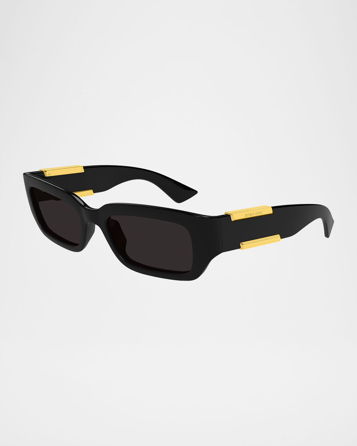 Bottega Veneta Dash 55mm Rectangular Acetate Sunglasses