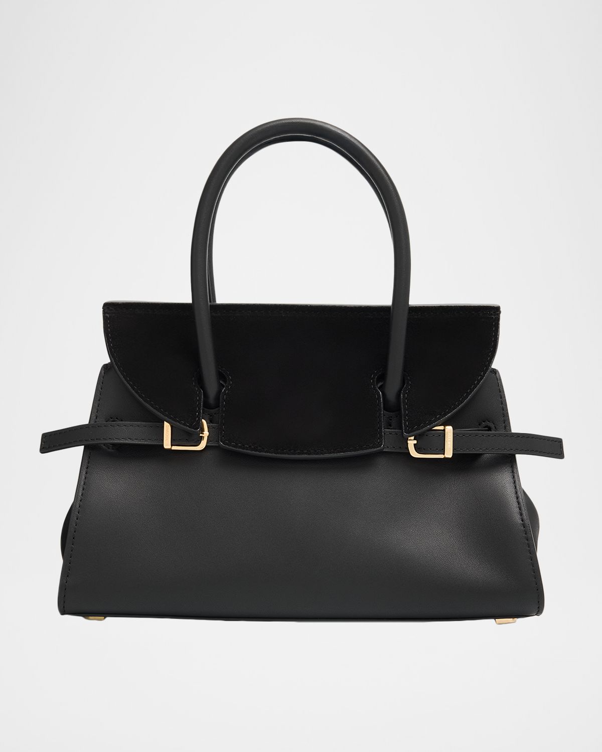 SIMKHAI River Small Suede Flap Top-Handle Bag | Thumbnail 7 SIMKHAI River Small Suede Flap Top-Handle Bag | Thumbnail 7