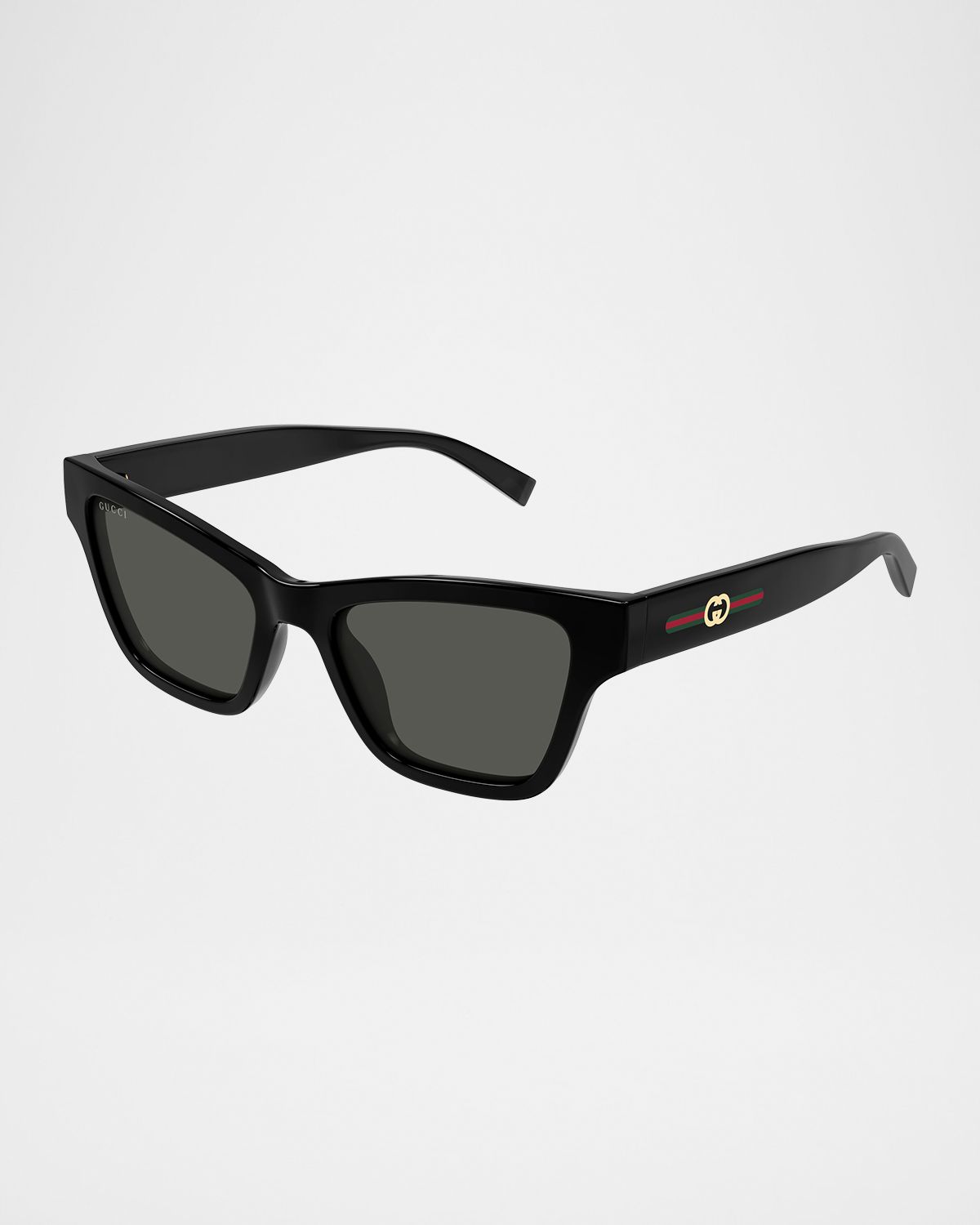 Gucci Lines 53mm Acetate Cat-Eye Sunglasses