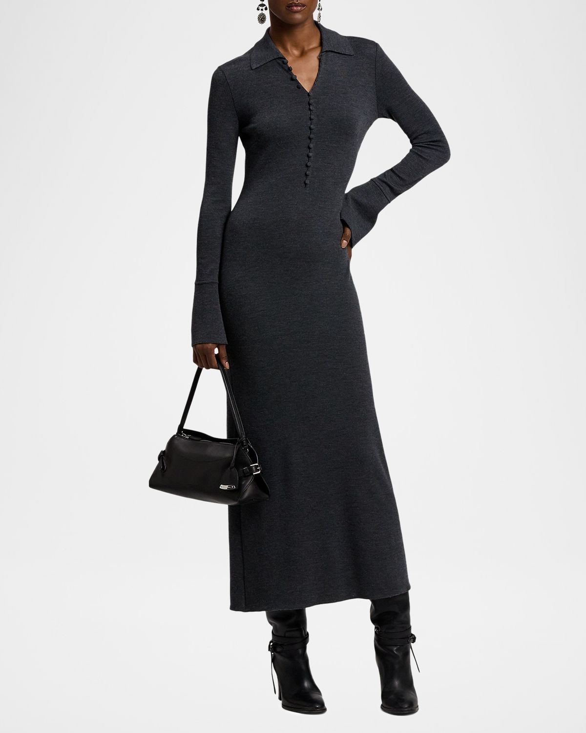 Ralph Lauren Collection The Ralph Calfskin Small Shoulder Bag