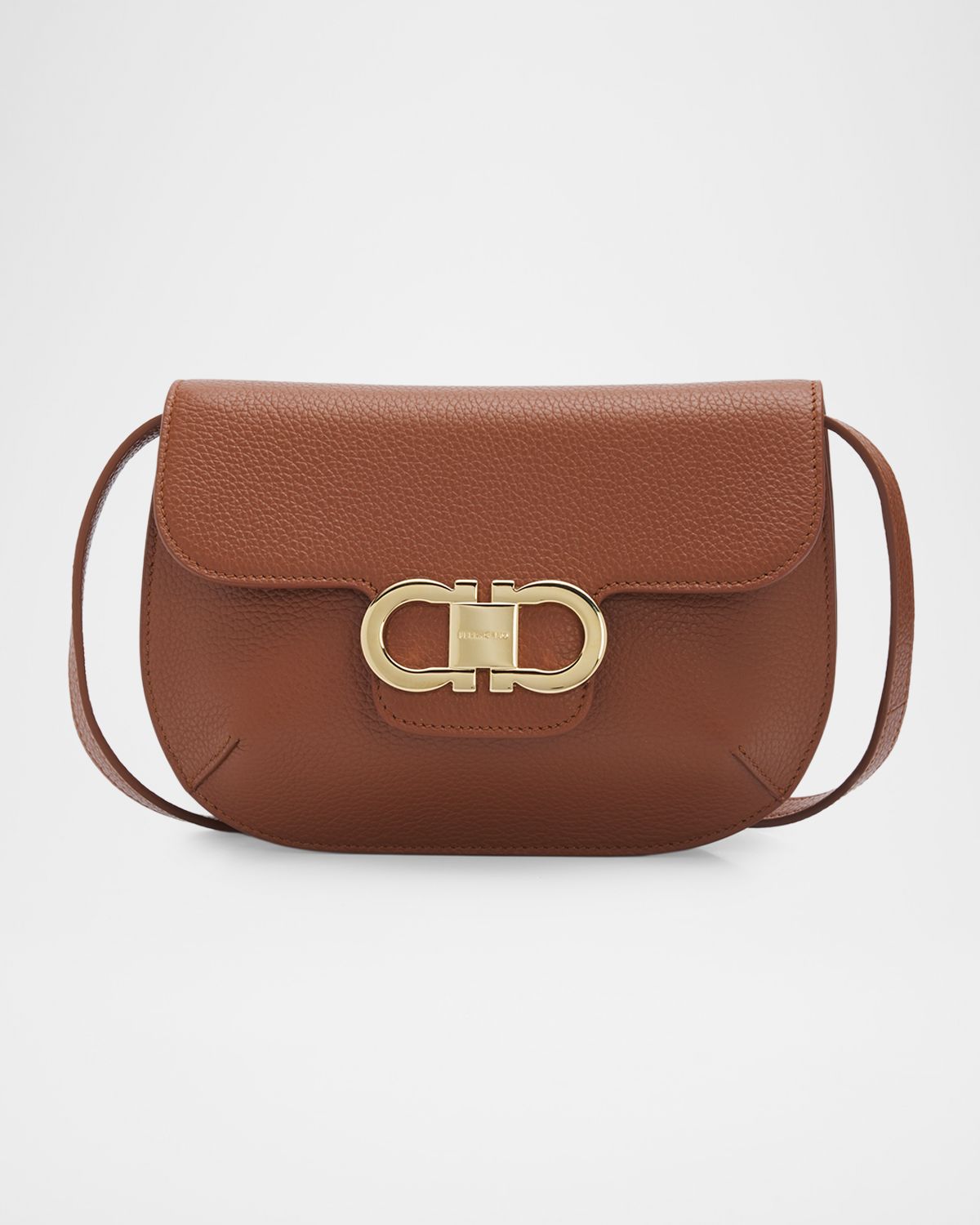 Ferragamo Lizzy Gancini Leather Crossbody Bag