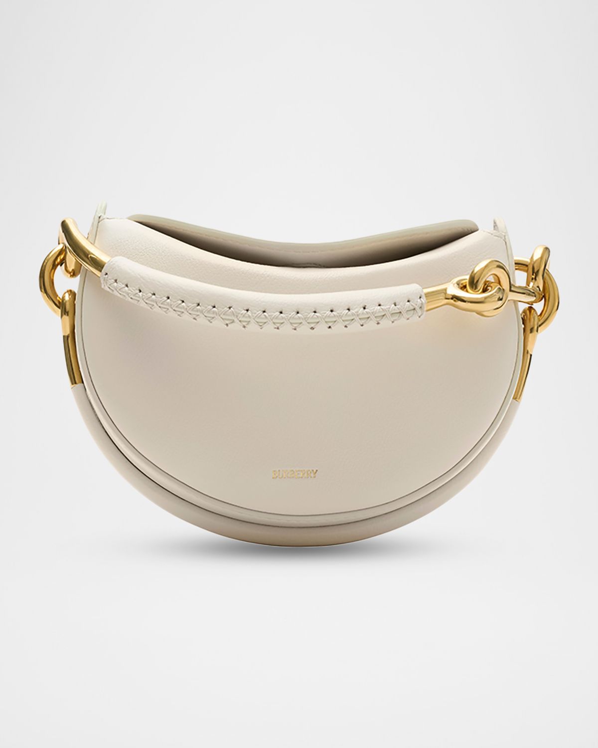 Burberry Bridle Buffalo Leather Top Handle Bag