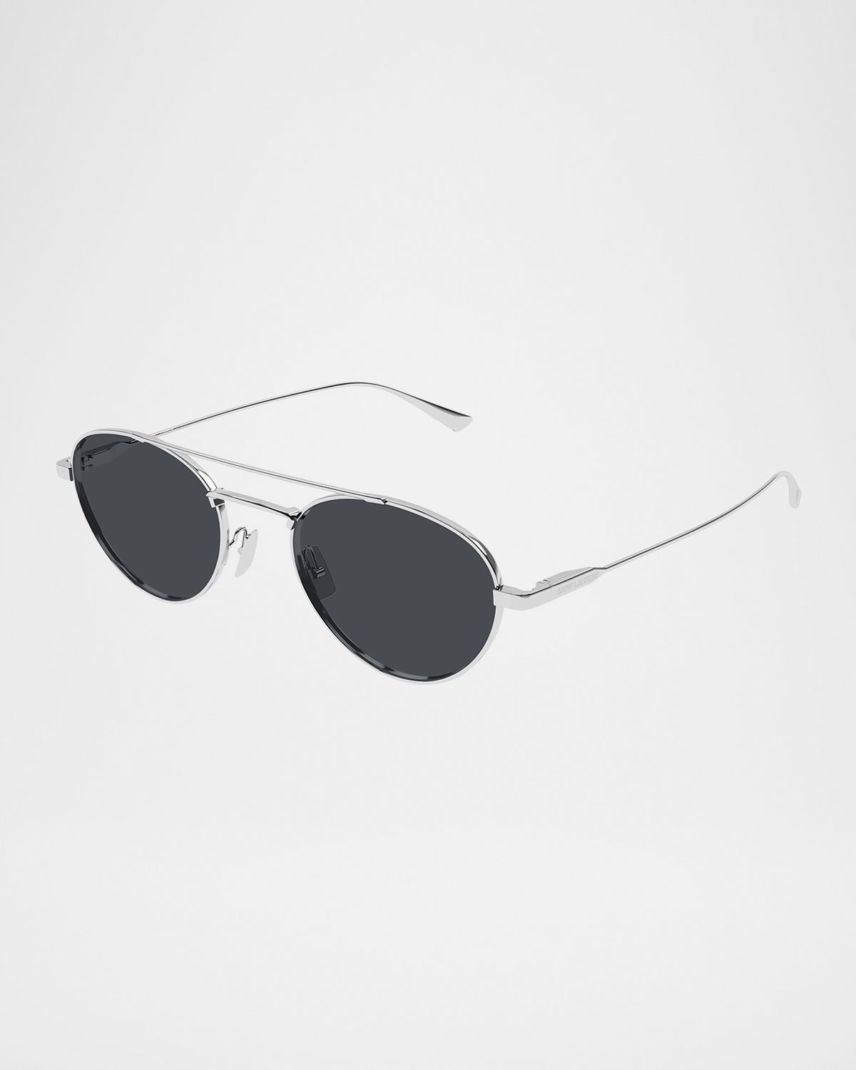 Saint Laurent 51mm Metal Aviator Sunglasses