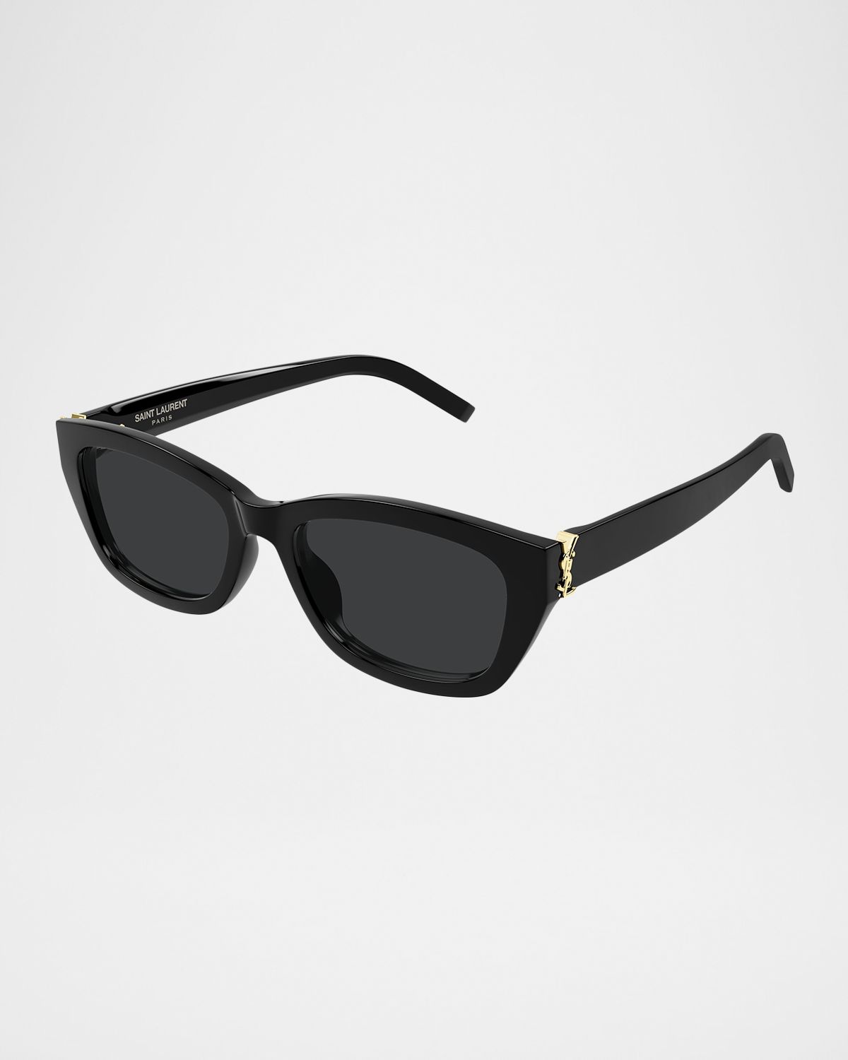 Saint Laurent YSL 55mm Rectangular Acetate Sunglasses | Thumbnail 3 Saint Laurent YSL 55mm Rectangular Acetate Sunglasses | Thumbnail 3
