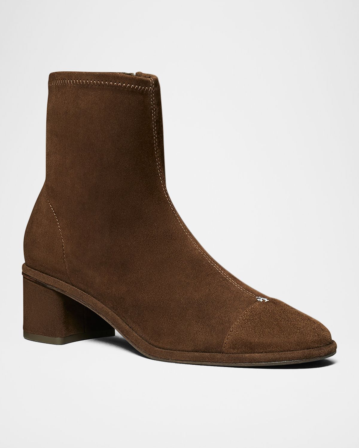 Tory Burch Cap-Toe Suede Ankle Boots | Thumbnail 3 Tory Burch Cap-Toe Suede Ankle Boots | Thumbnail 3
