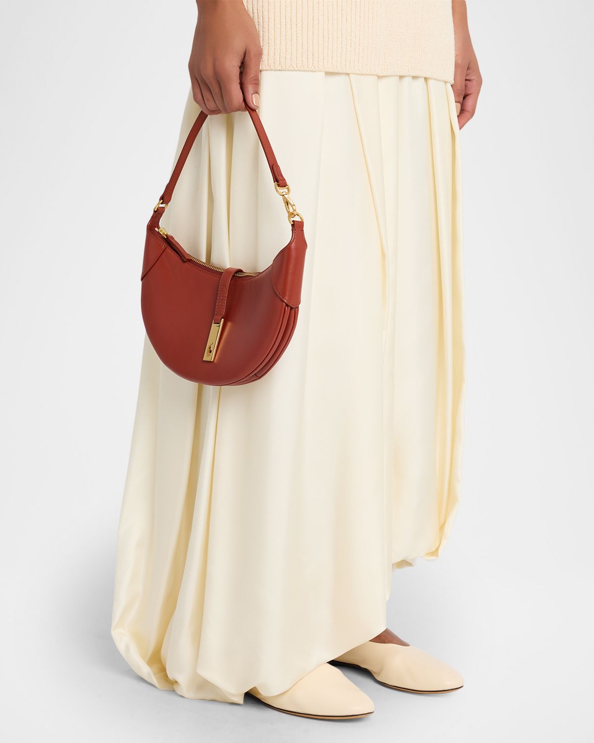 Polo Ralph Lauren Polo ID Calfskin Mini Shoulder Bag