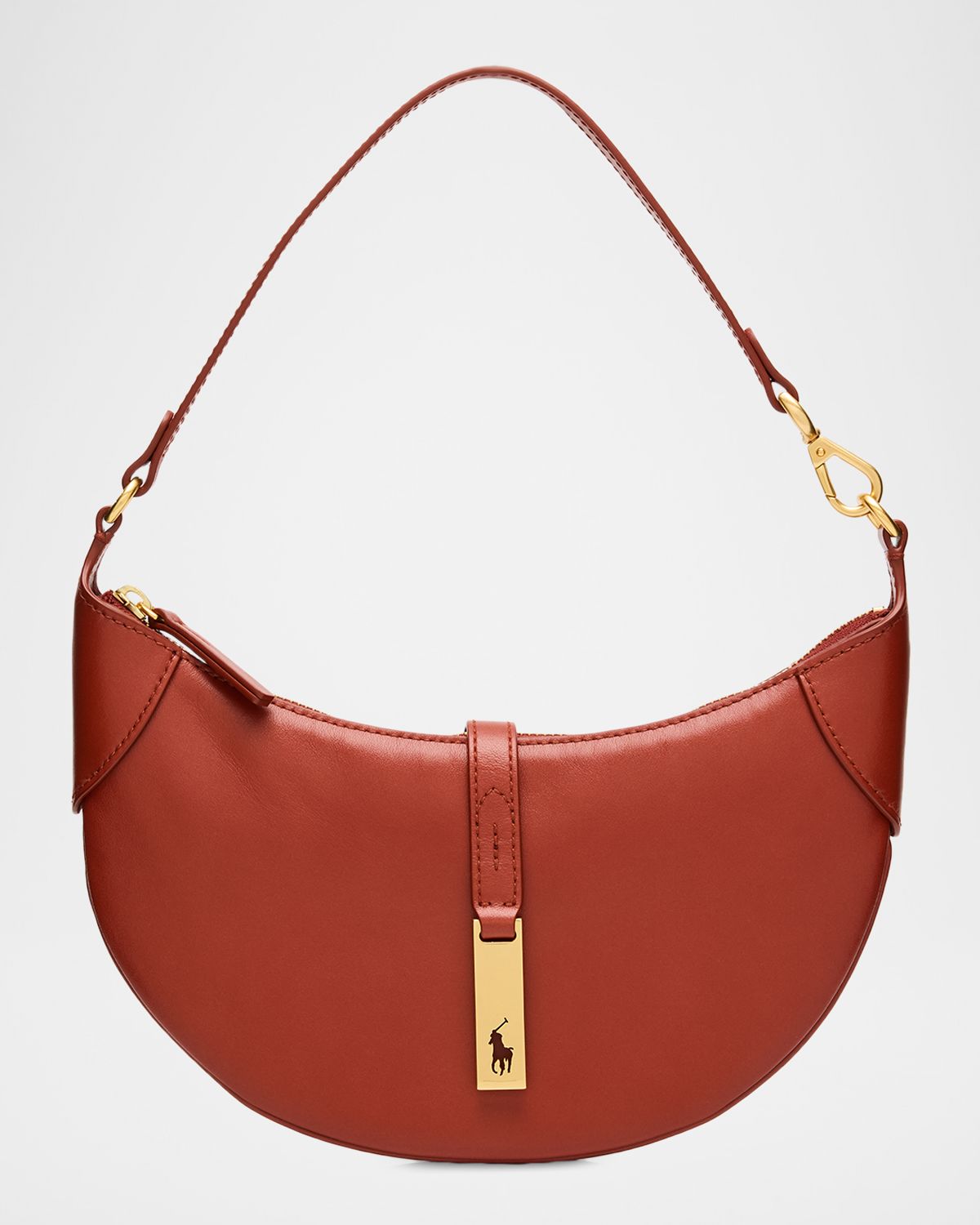 Polo Ralph Lauren Polo ID Calfskin Mini Shoulder Bag