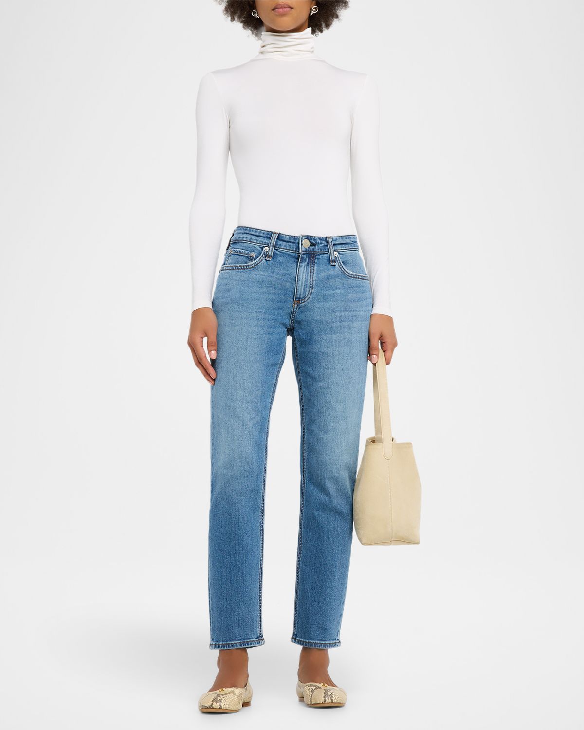 Rag & Bone Dre Low-Rise Slim Boyfriend Jeans