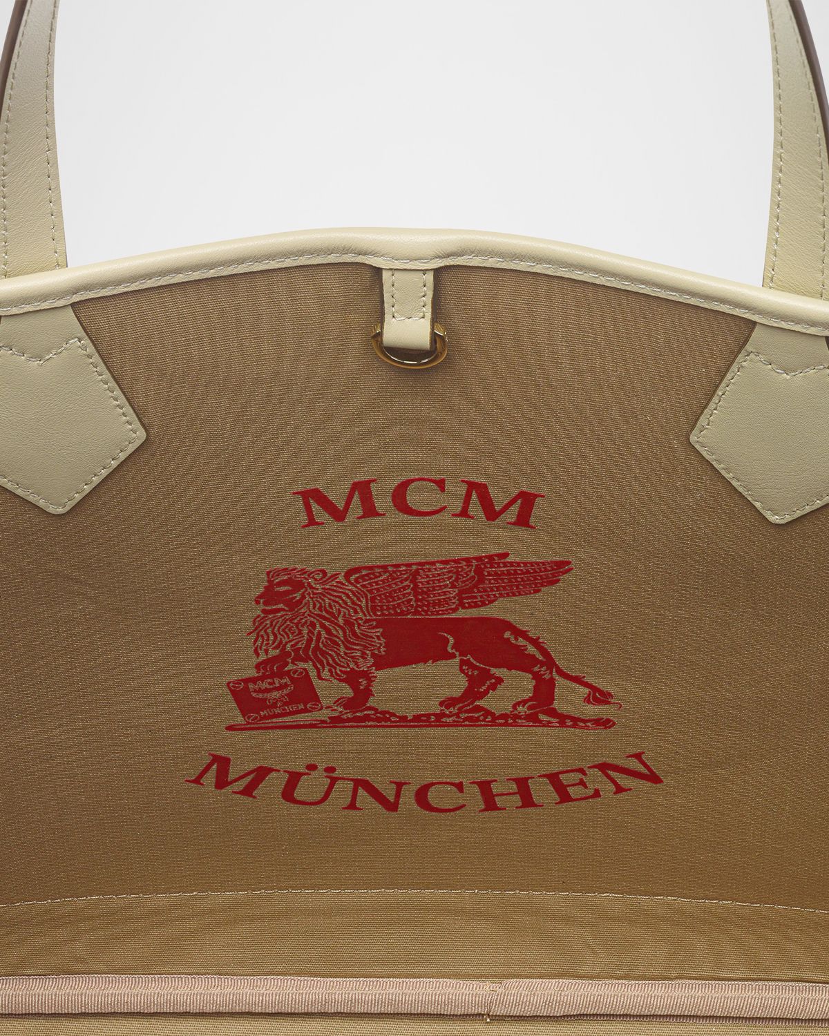 MCM Liz Medium Visetos Shopper Tote Bag | Thumbnail 6