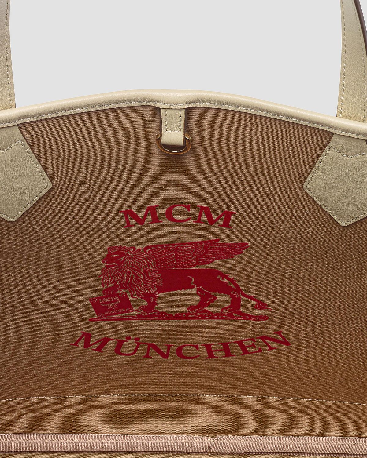 MCM Liz Medium Visetos Shopper Tote Bag | Thumbnail 8