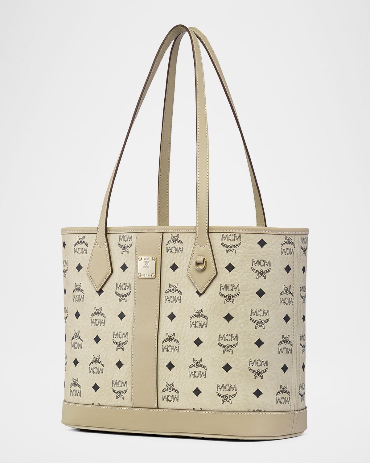 MCM Liz Small Visetos Shopper Tote Bag | Thumbnail 2