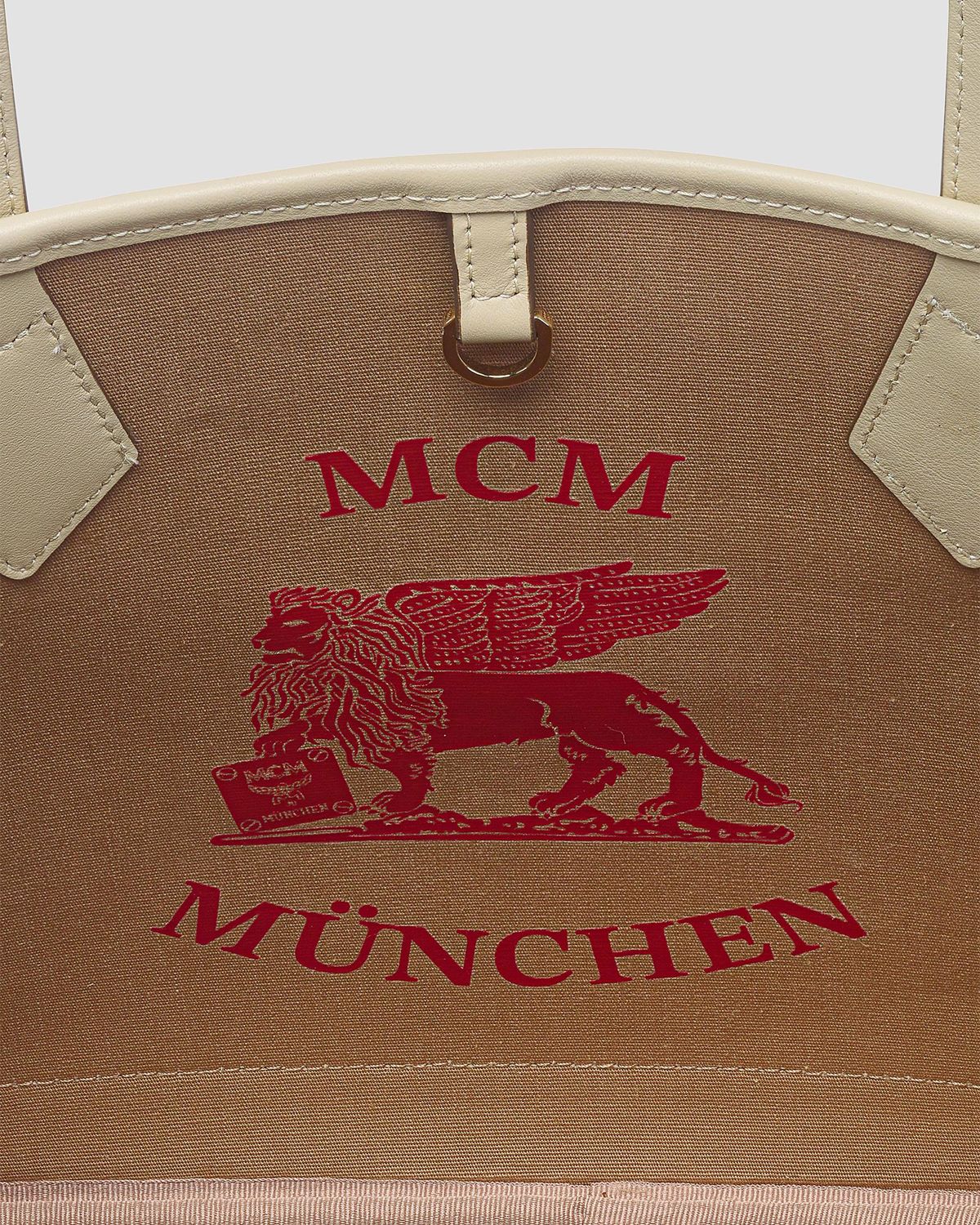 MCM Liz Small Visetos Shopper Tote Bag | Thumbnail 8