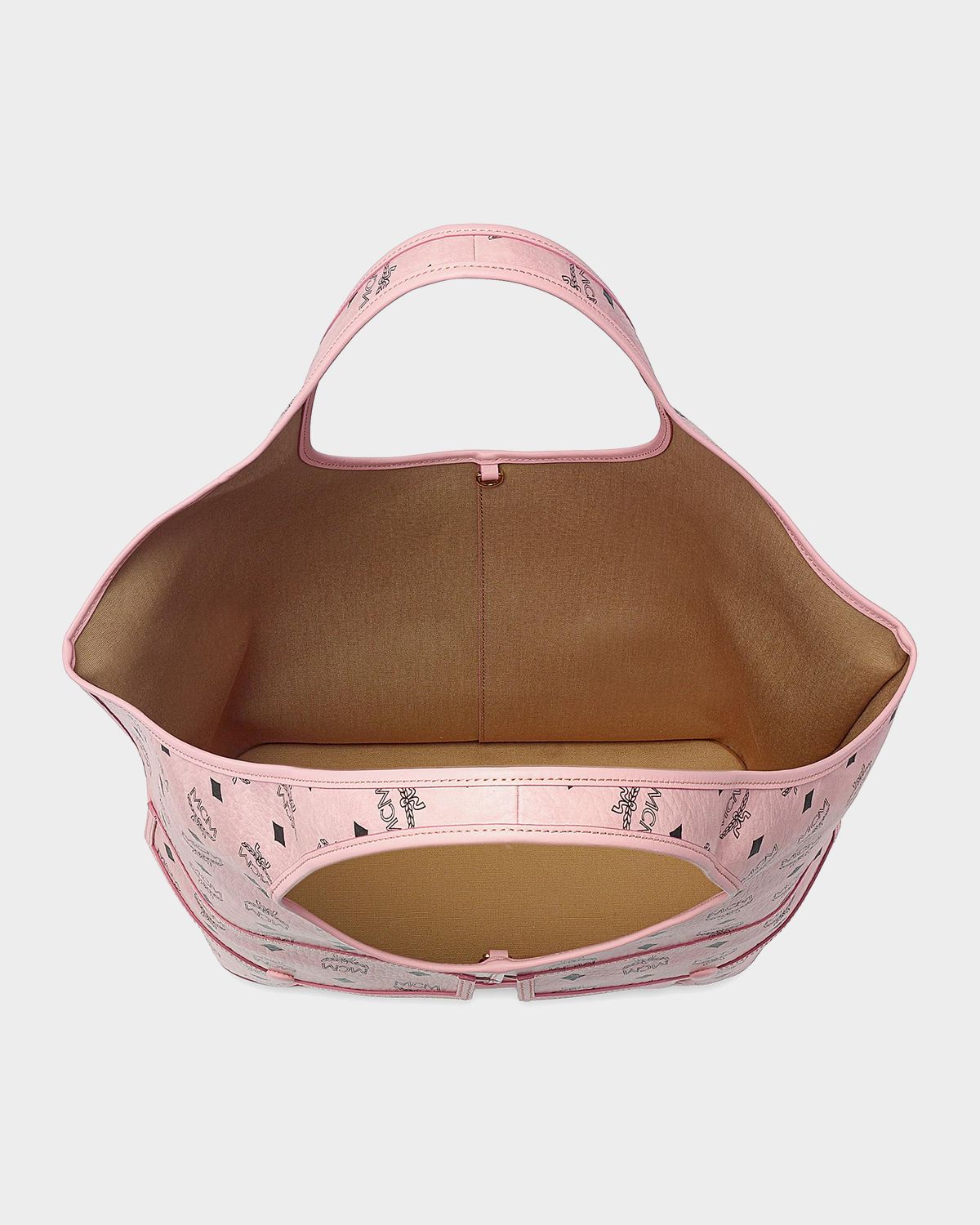 MCM Leni Visetos Shopper Tote Bag | Thumbnail 4