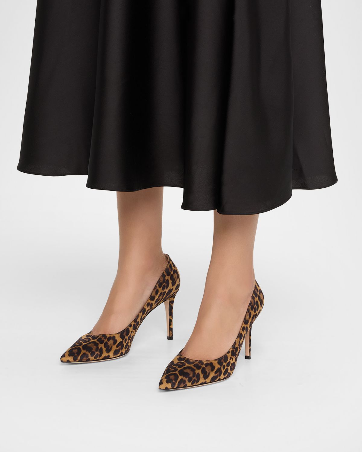 Gianvito Rossi 85mm Gianvito Leopard Suede Pointed-Toe Pumps | Thumbnail 6 Gianvito Rossi 85mm Gianvito Leopard Suede Pointed-Toe Pumps | Thumbnail 6