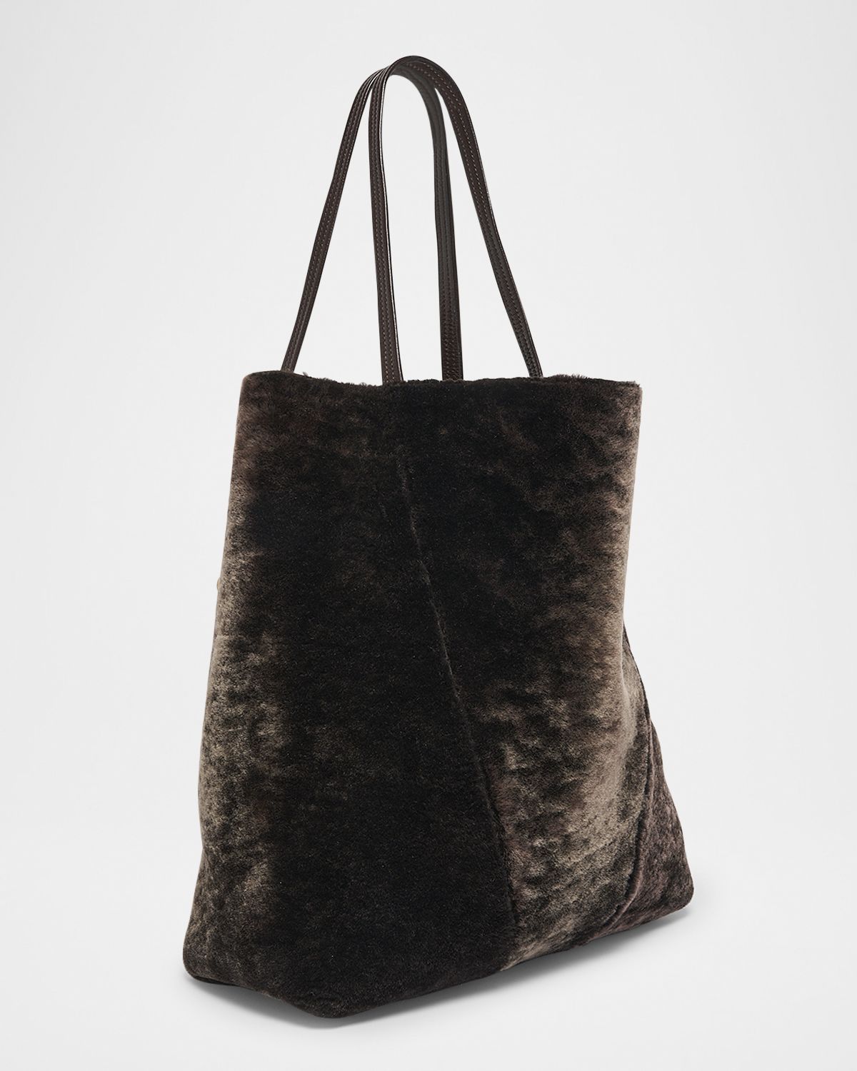 Chloe Spin Large Shearling Tote Bag | Thumbnail 4 Chloe Spin Large Shearling Tote Bag | Thumbnail 4