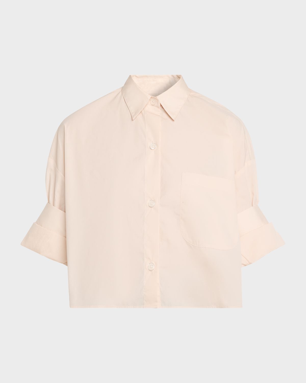 TWP Next Ex Cropped Shirt in Superfine Cotton | Thumbnail 6