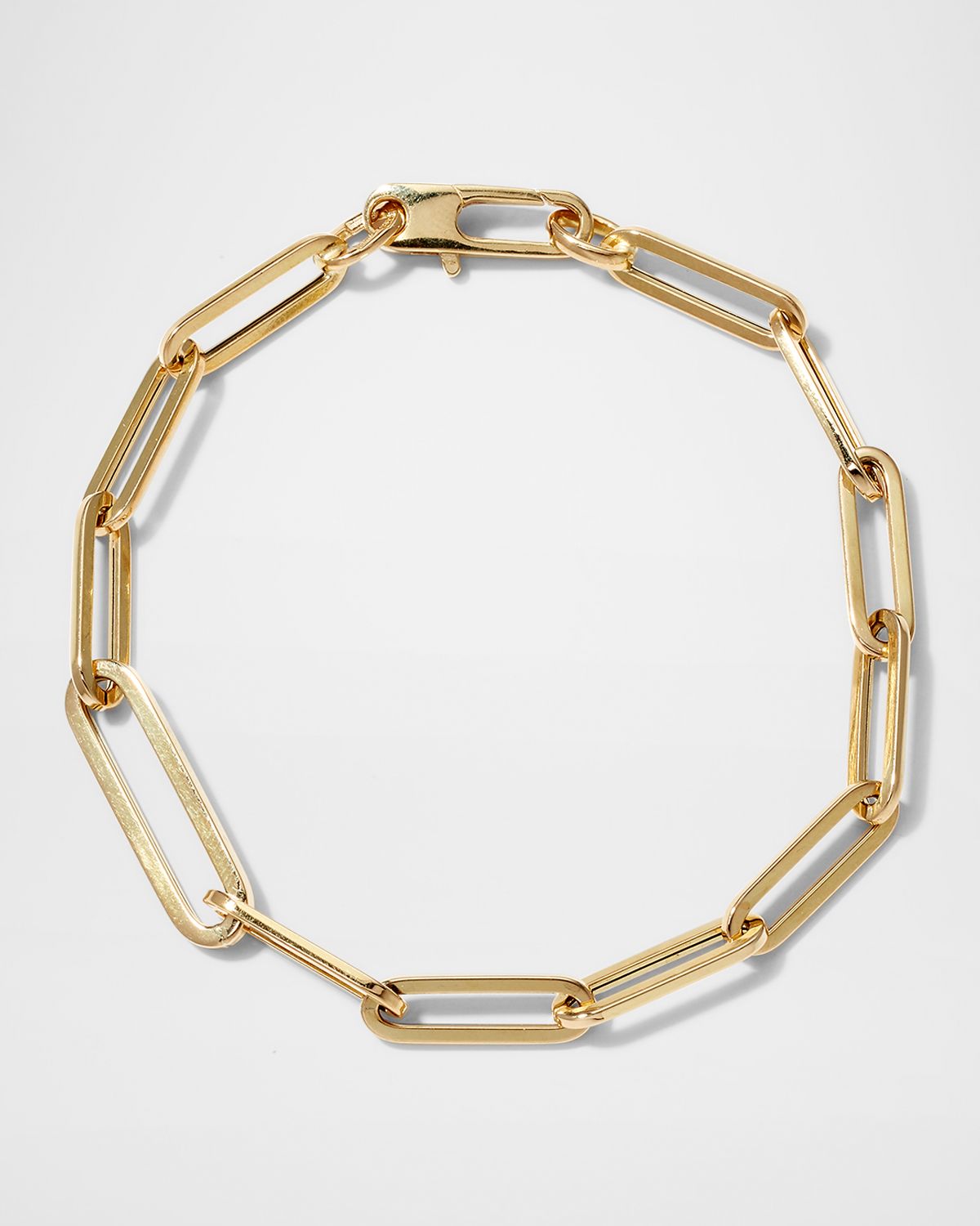 Roberto Coin 18K Yellow Gold Paperclip Chain Bracelet