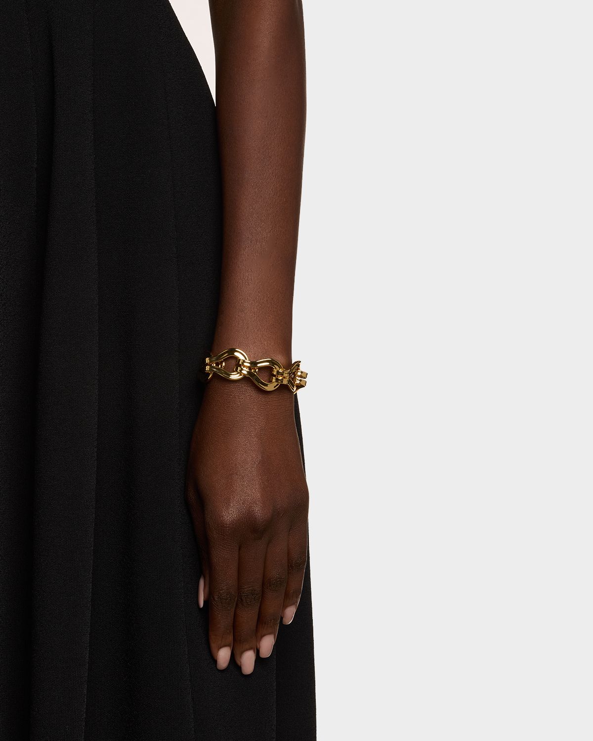 Lele Sadoughi Buckle Bracelet