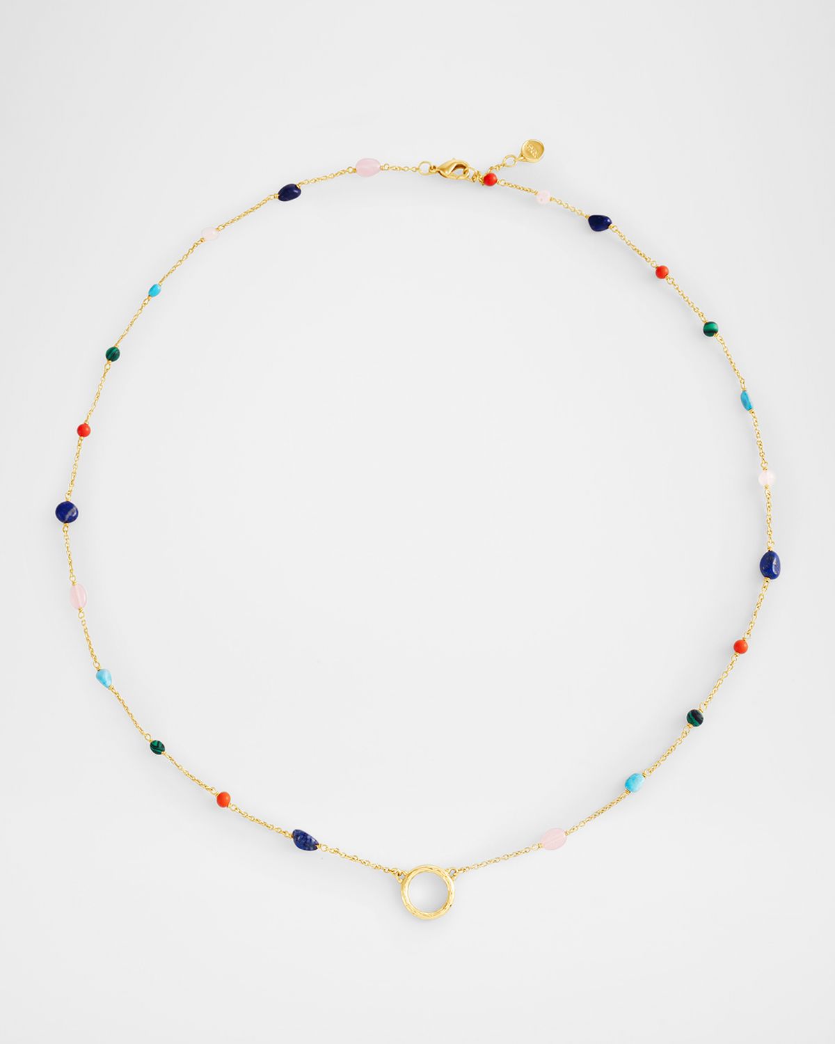 Anabel Aram Jewelry Milos Long Chain Necklace