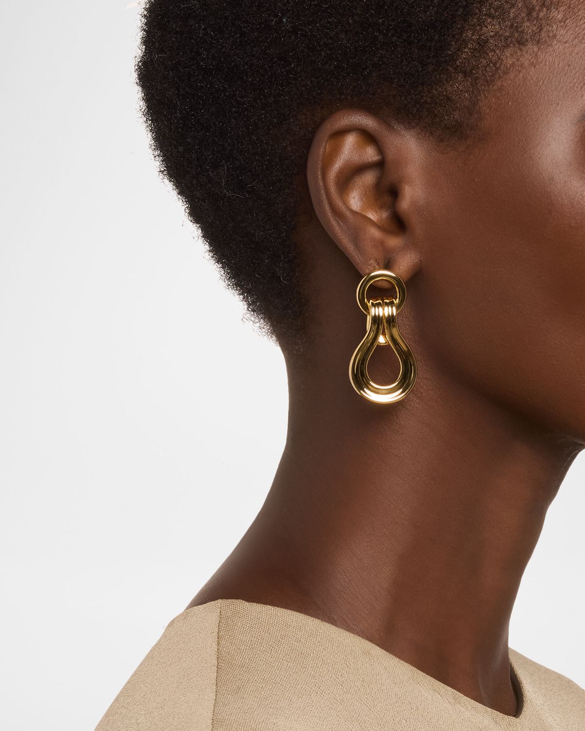 Lele Sadoughi Buckle Dangle Earrings