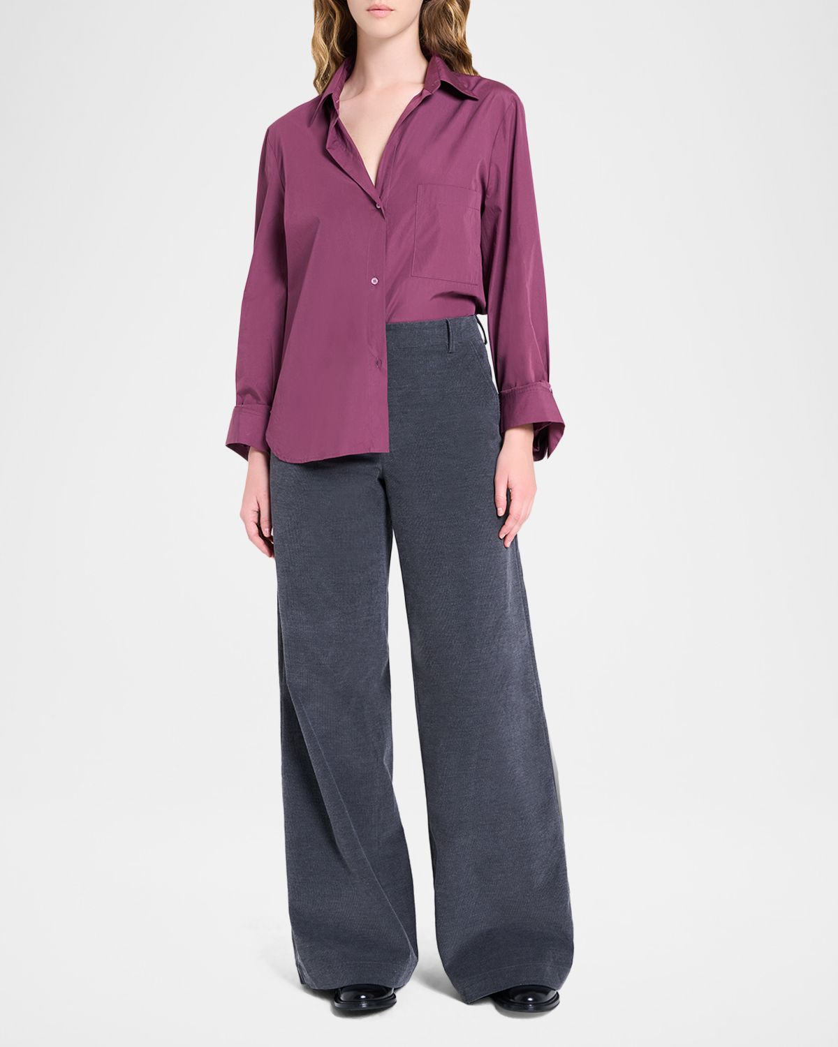 TWP Next Morning Button-Front Shirt