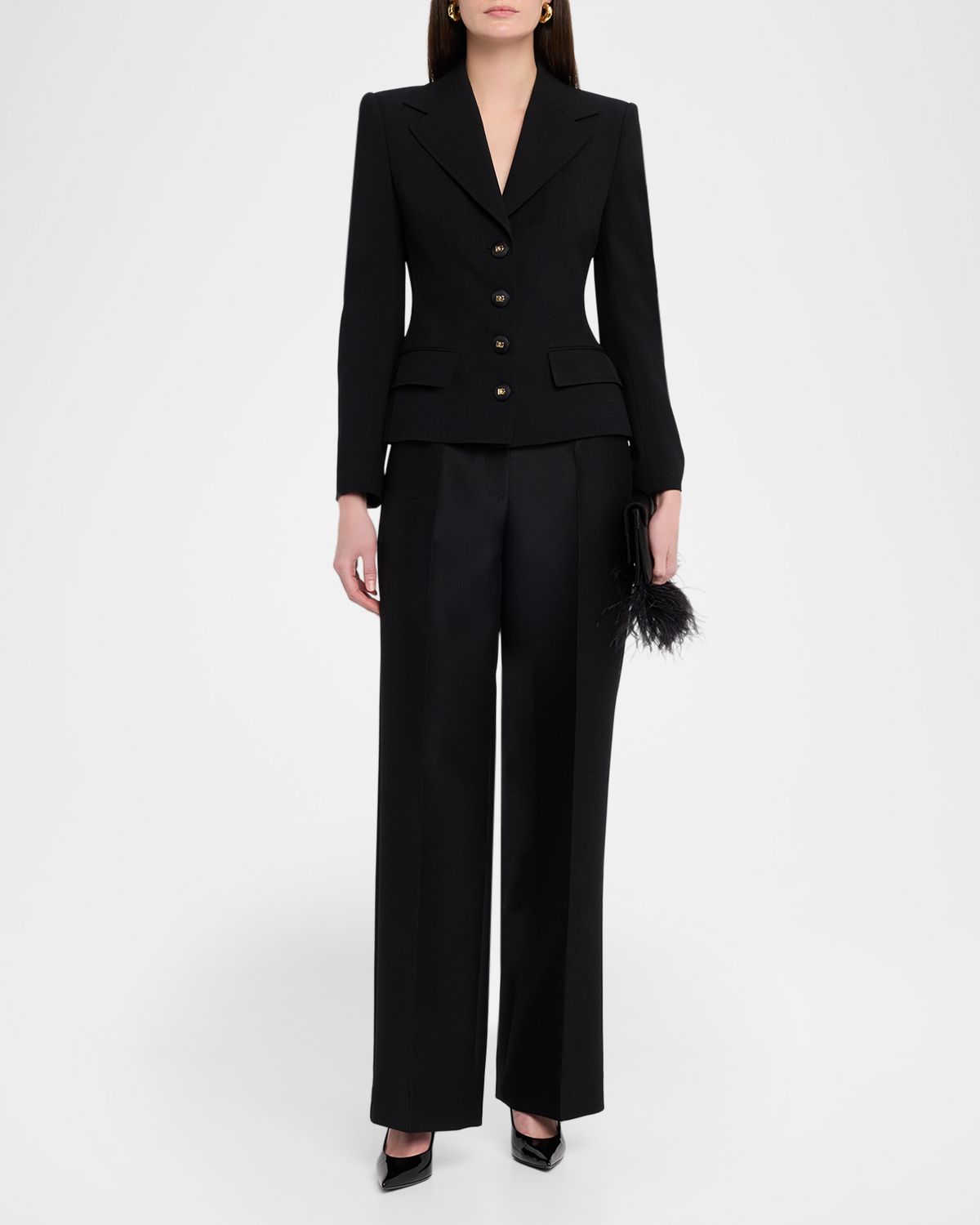 Dolce & Gabbana Technical Gabardine Dolce Jacket