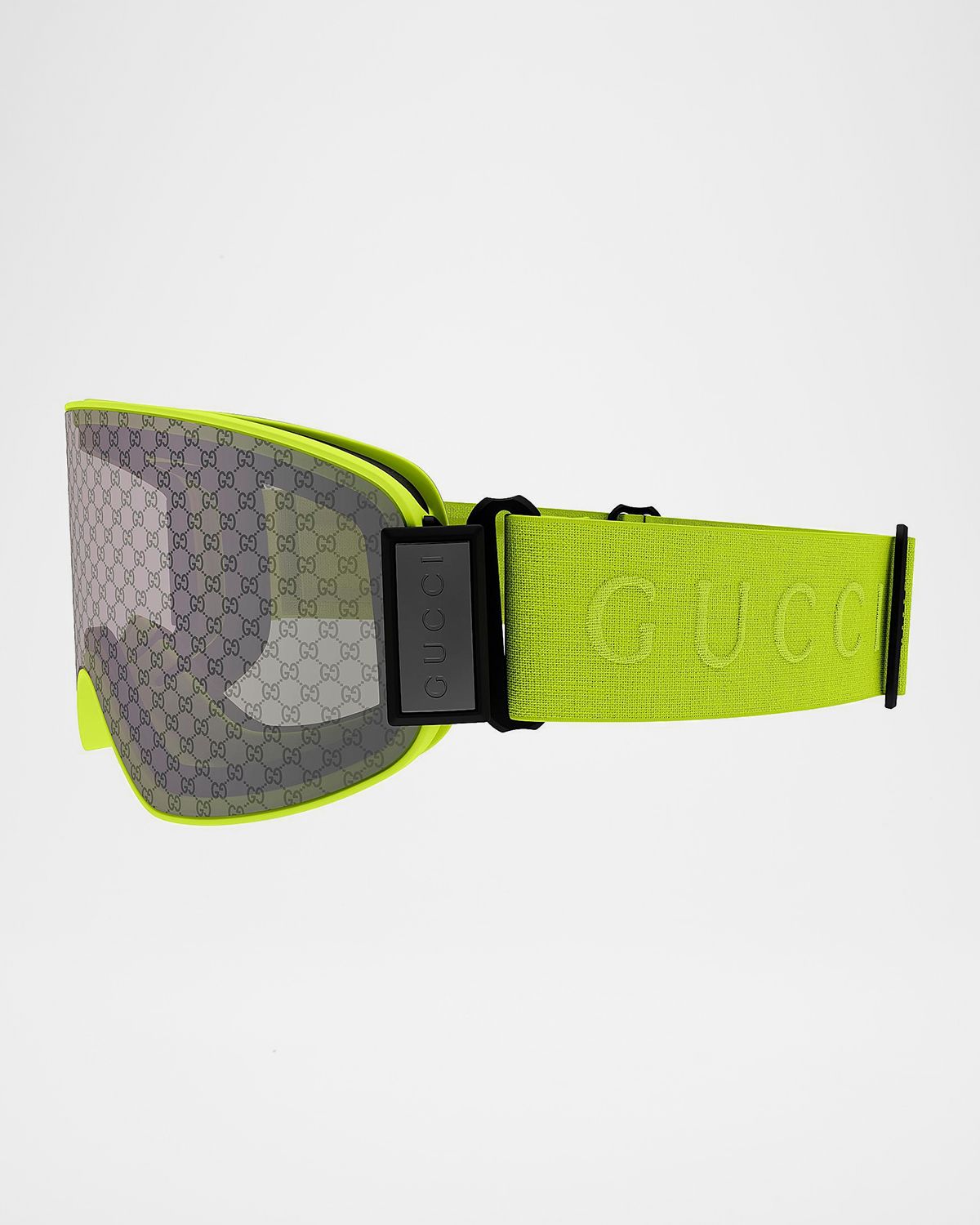 Gucci Men 's Ski Mask 99mm Logo-Detail Acetate Goggles | Thumbnail 8 Gucci Men 's Ski Mask 99mm Logo-Detail Acetate Goggles | Thumbnail 8