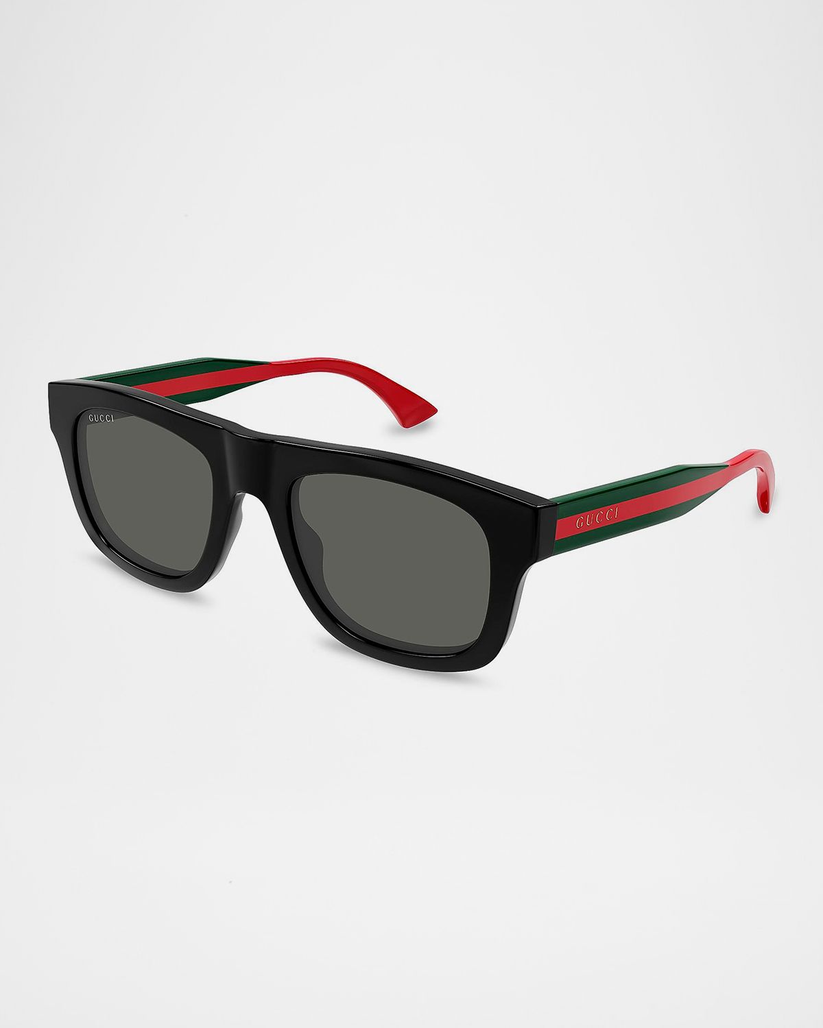 Gucci Men 's Gg1991s-001 Acetate Square Flat-Top Sunglasses | Thumbnail 4 Gucci Men 's Gg1991s-001 Acetate Square Flat-Top Sunglasses | Thumbnail 4