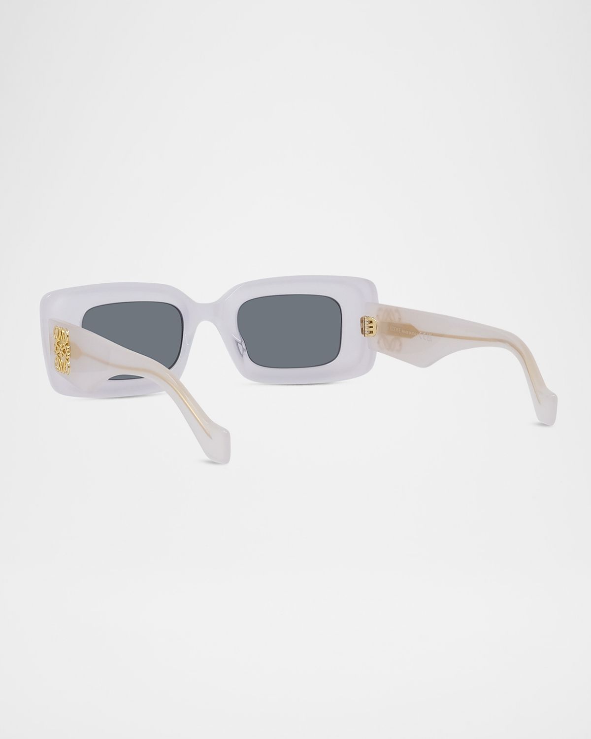 Loewe Anagram 46mm Rectangular Sunglasses