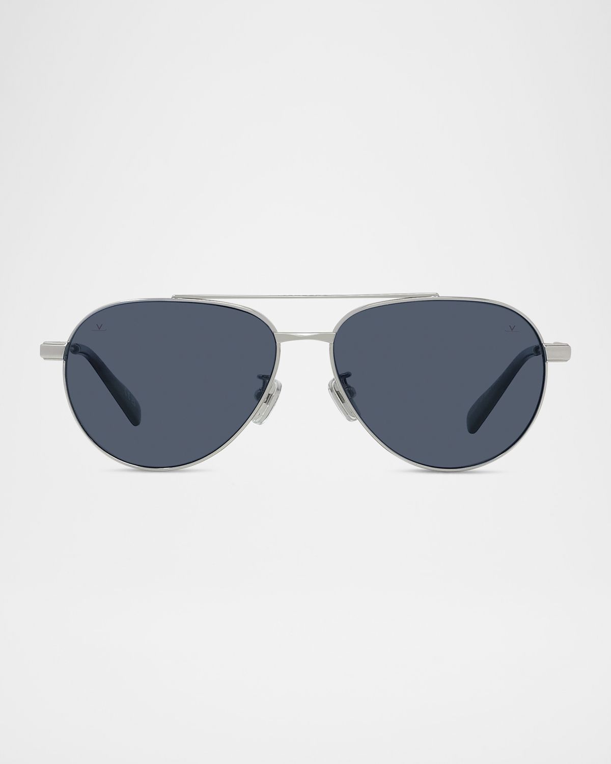 Vuarnet Men 's HORIZON 03 Titanium Aviator Sunglasses