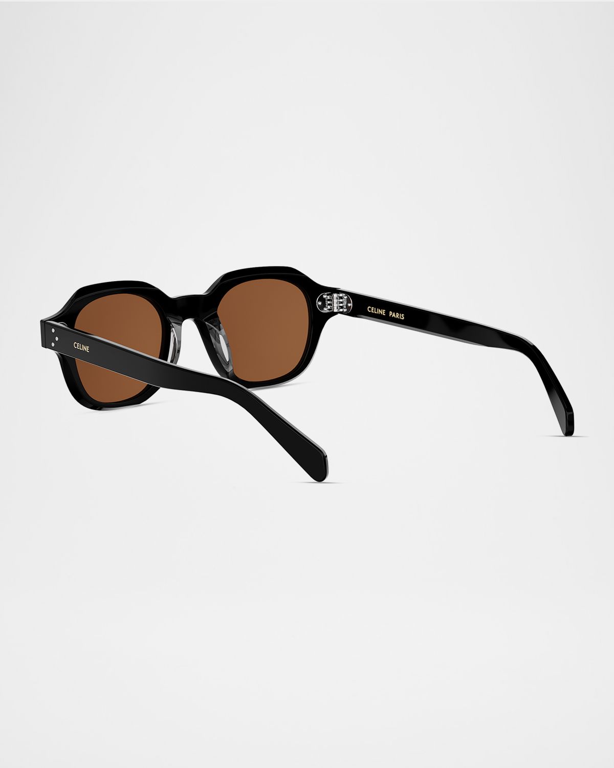 CELINE Men 's 3 Dots Acetate Square Sunglasses | Thumbnail 5