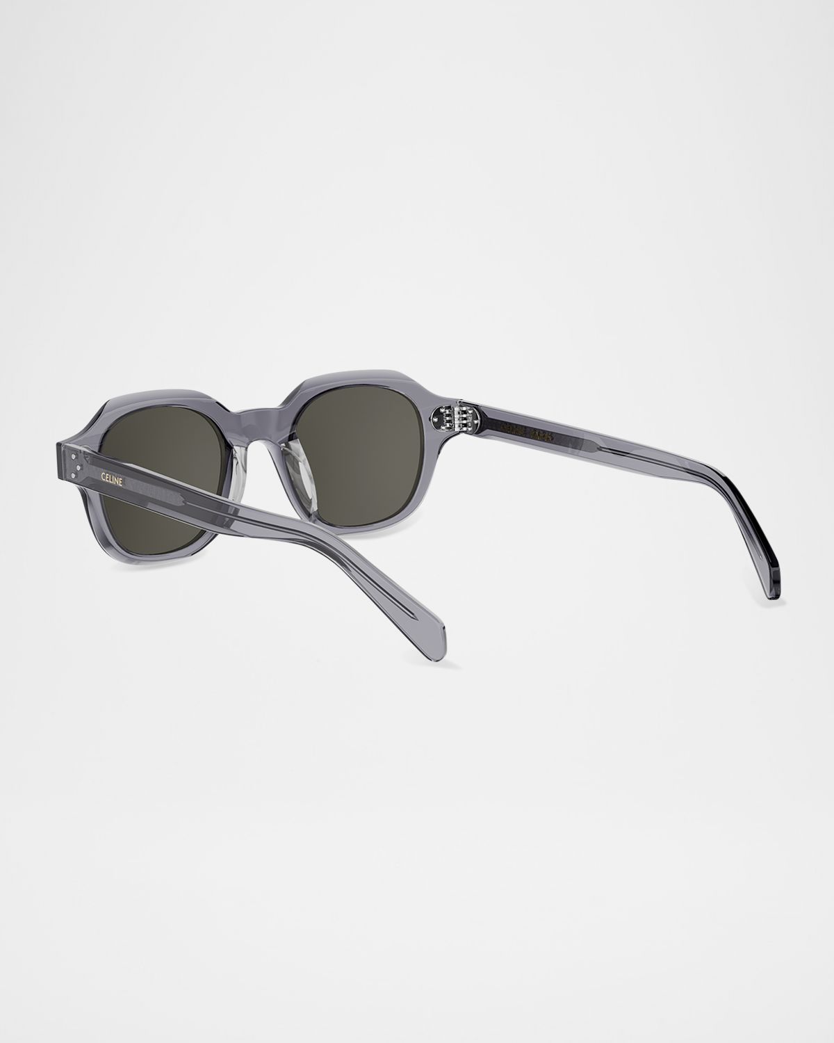 CELINE Men 's 3 Dots Acetate Square Sunglasses | Thumbnail 5